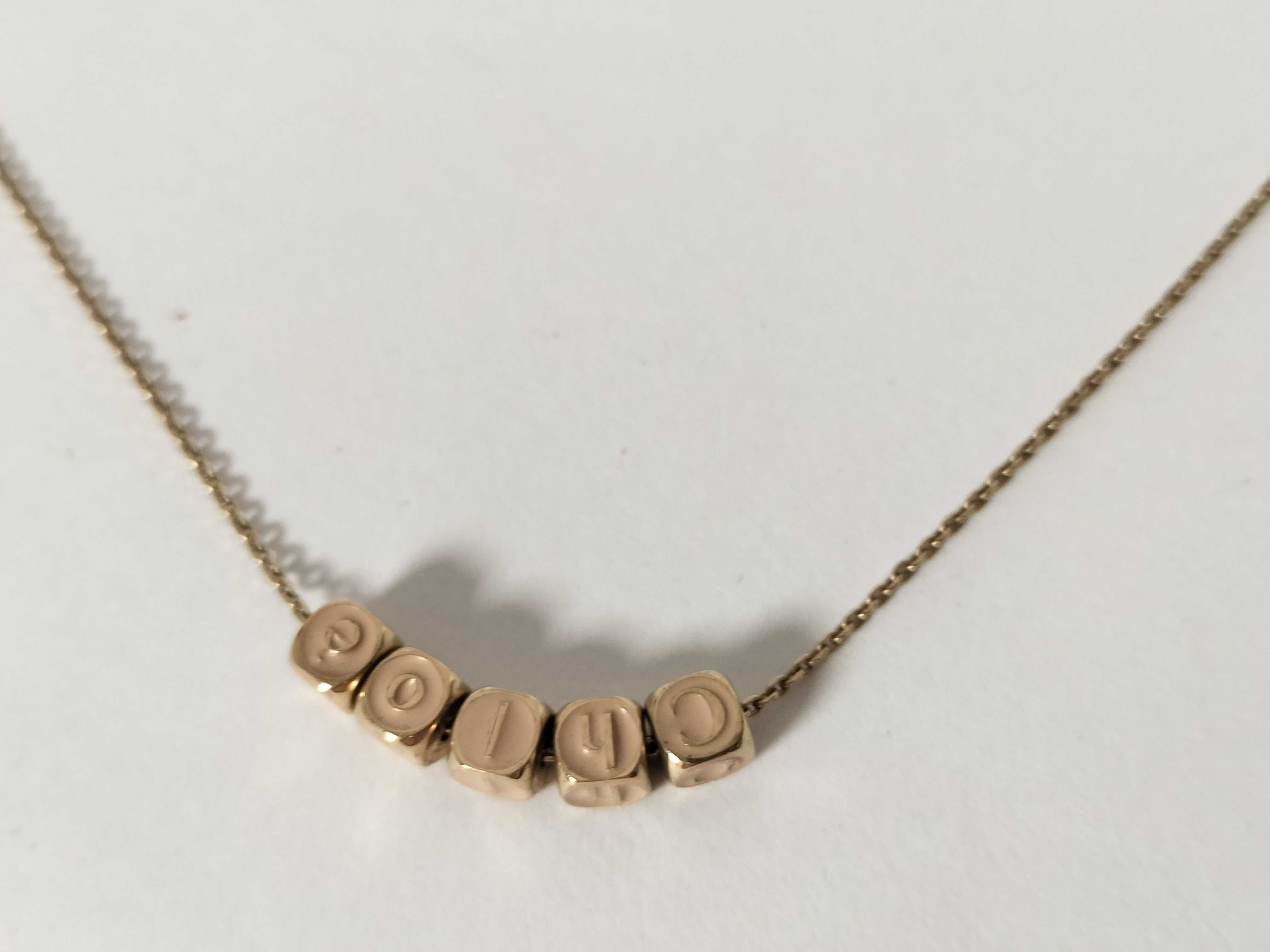 logo necklace — view 2