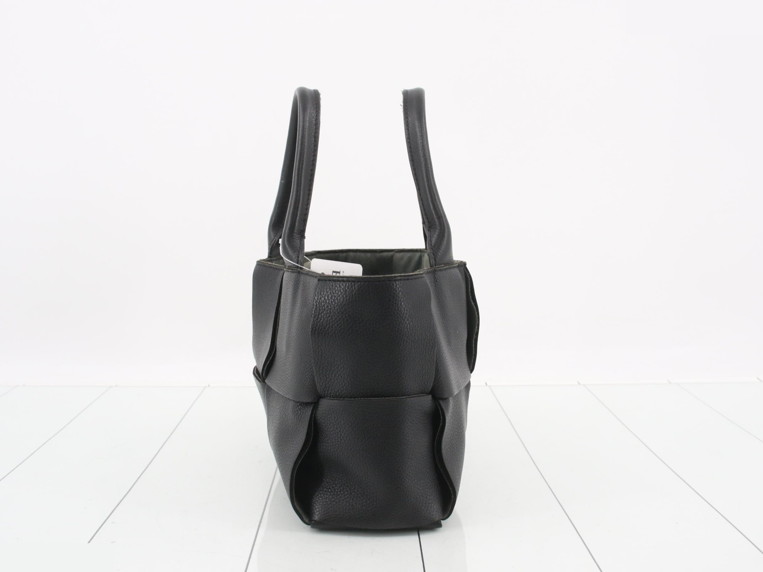 Intrecciato (bag) - Handbag - Arco - Black — view 3