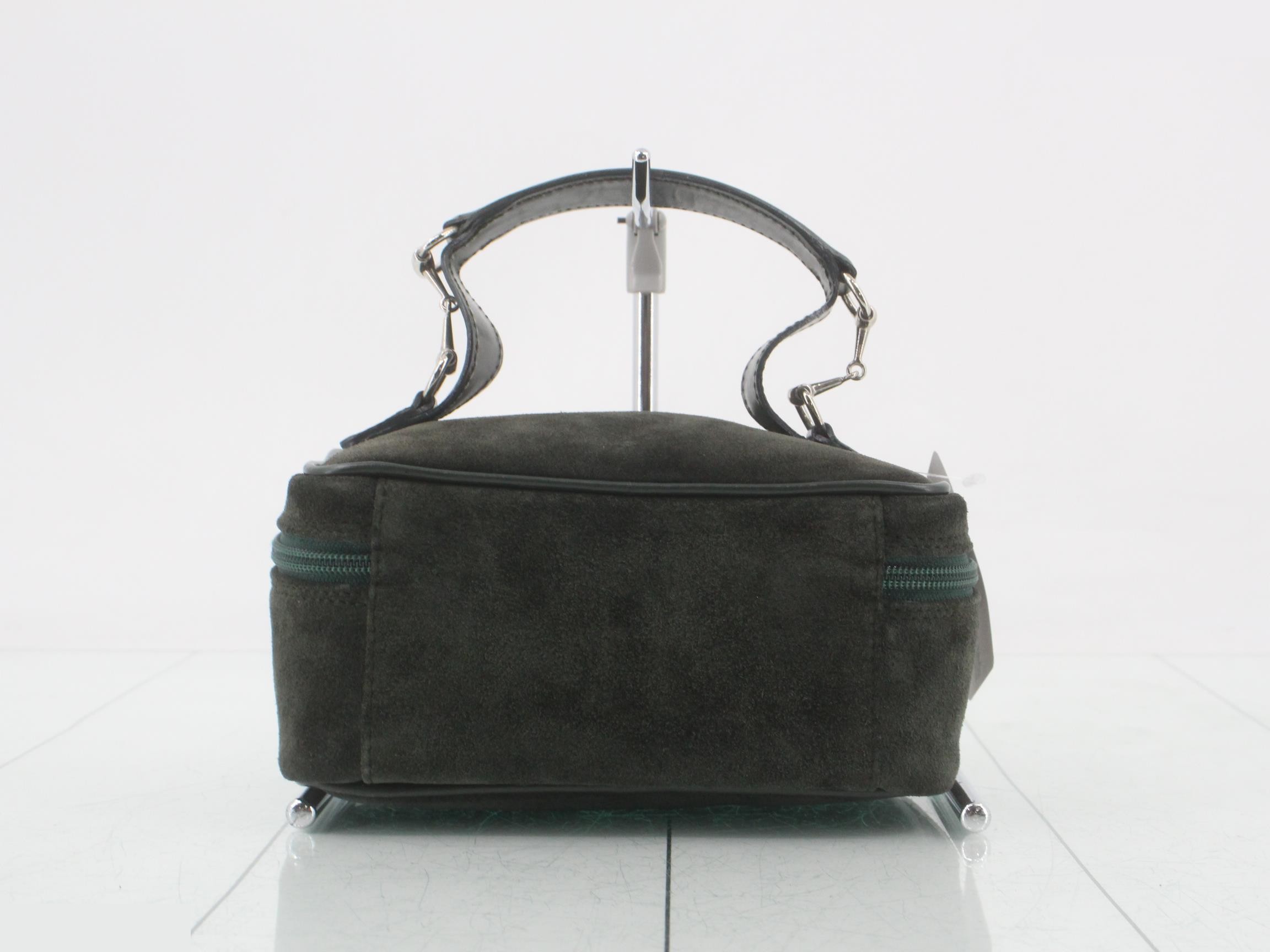 Horsebit (Green) Pouch — view 2