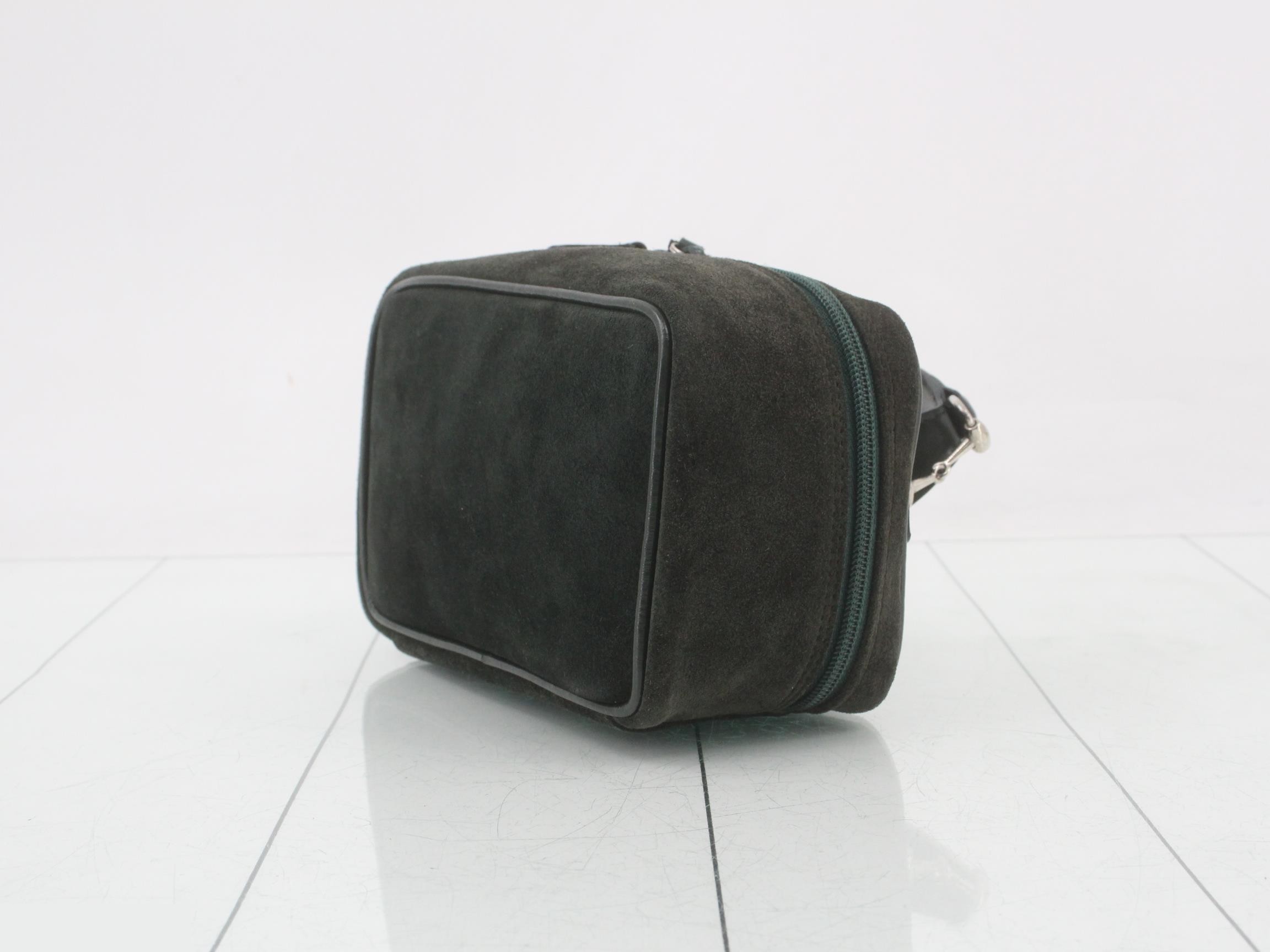 Horsebit (Green) Pouch — view 6