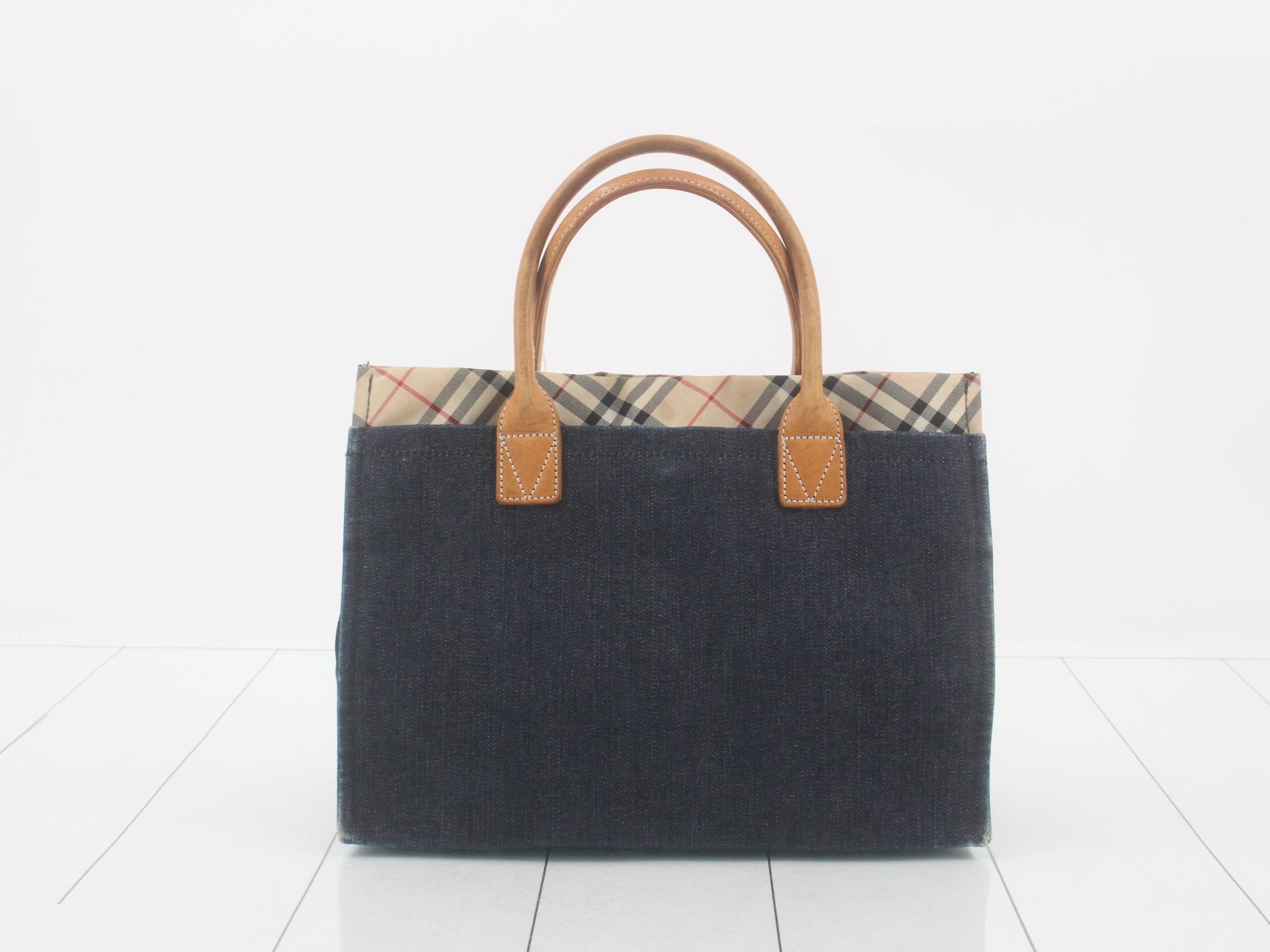 Blue Label Denim Tote — view 2