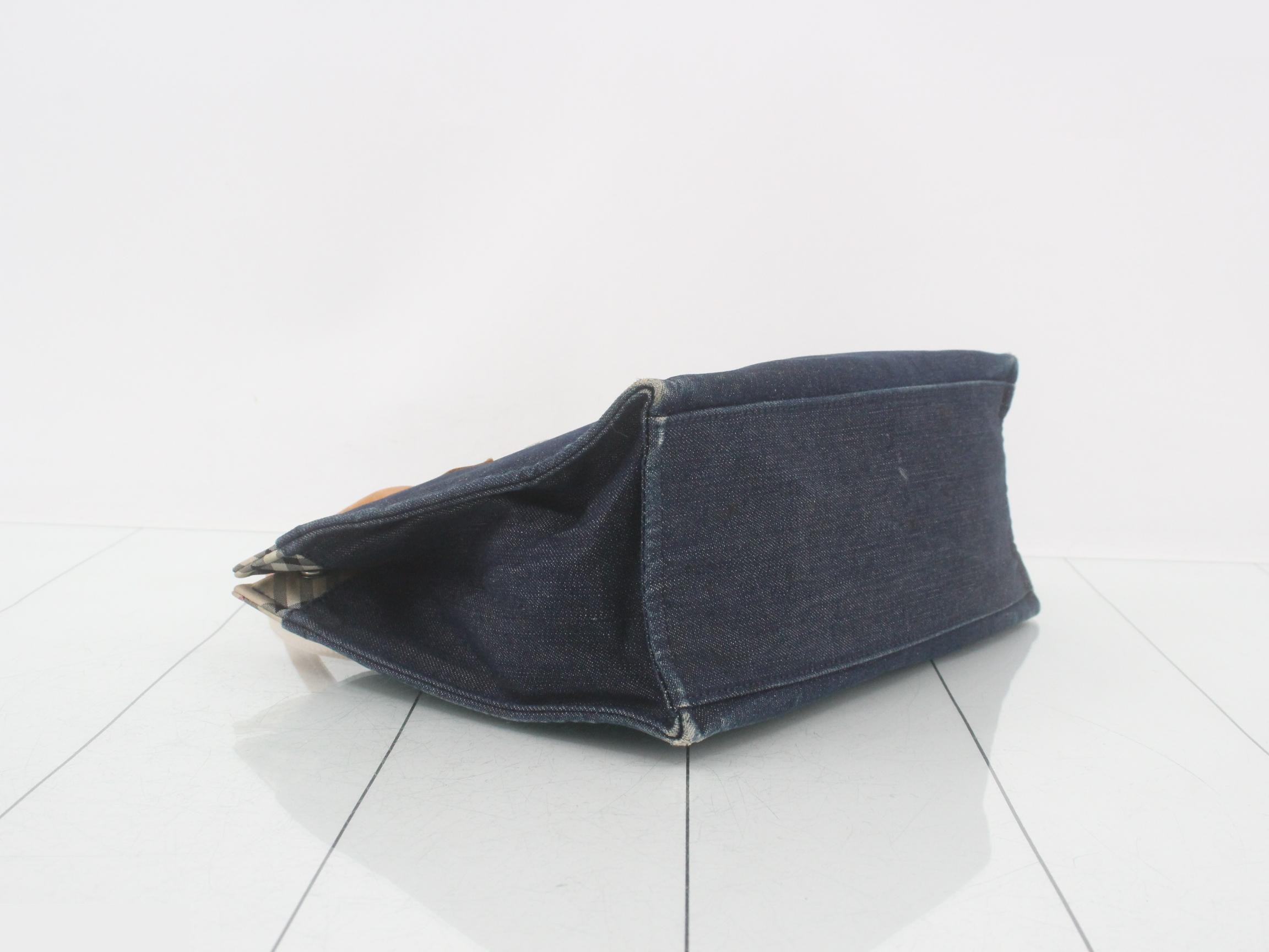 Blue Label Denim Tote — view 5