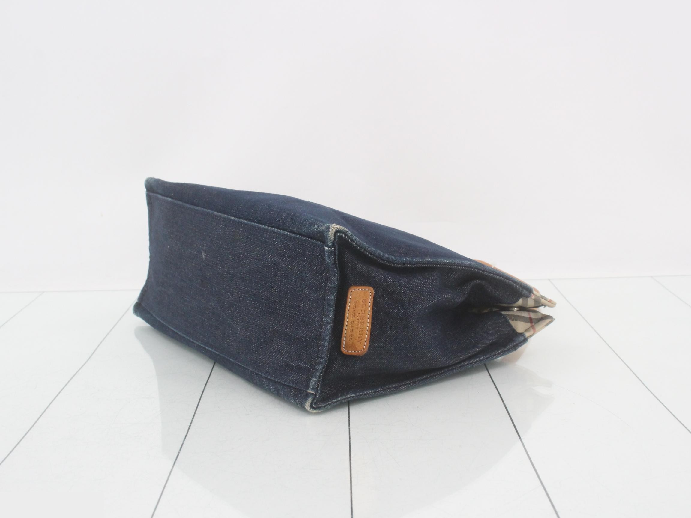 Blue Label Denim Tote — view 6