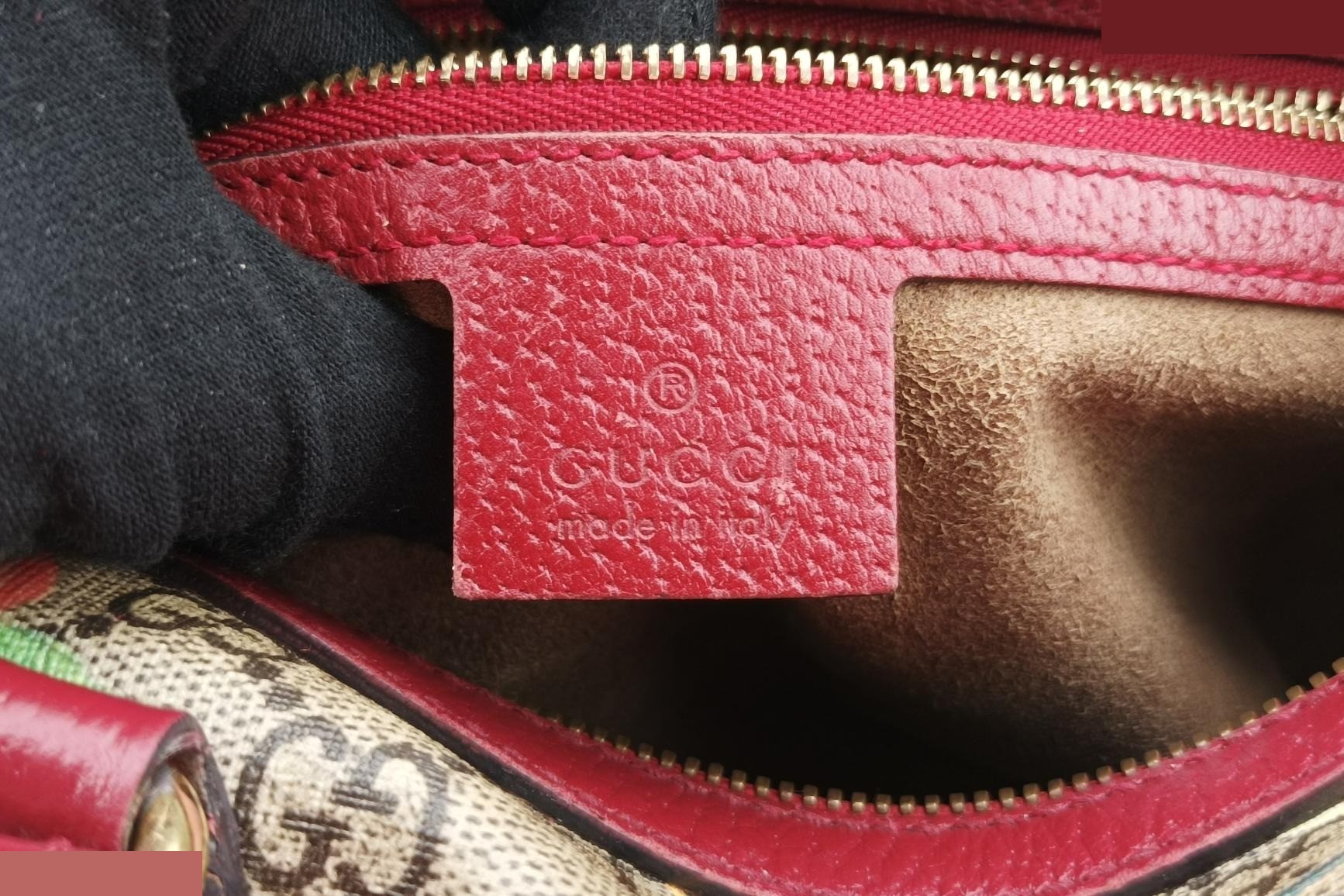 GG Supreme PVC Coated Canvas x Leather Beige x Multicolor — view 7