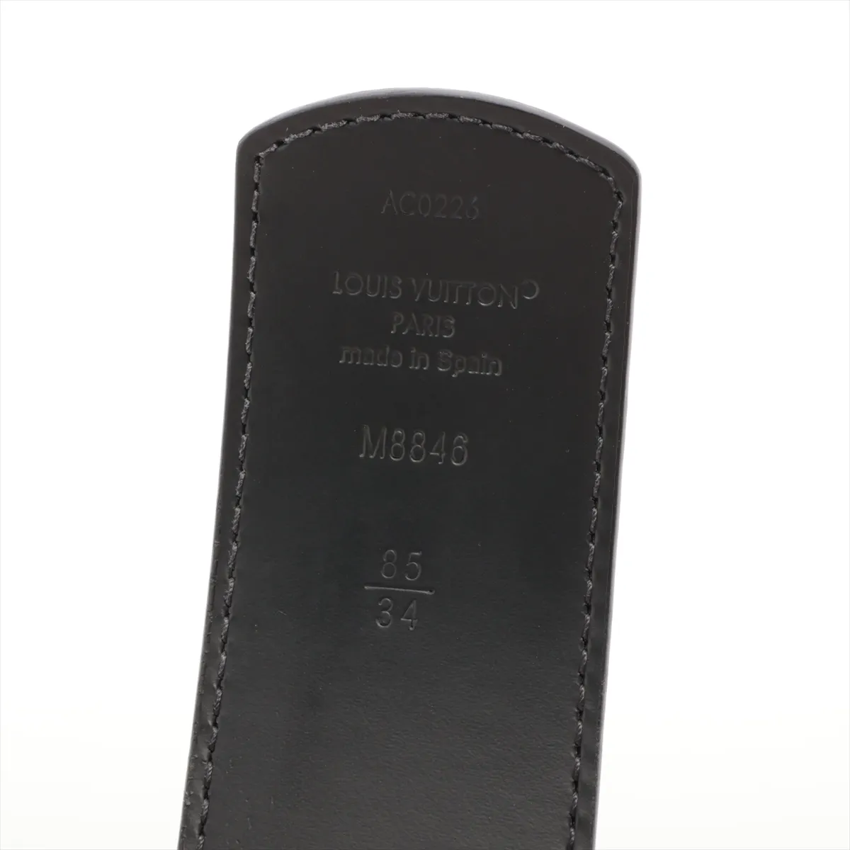 Dimension 40mm Reversible Belt AC0226, 85 PVC x Leather, Black. (Condition: — view 5