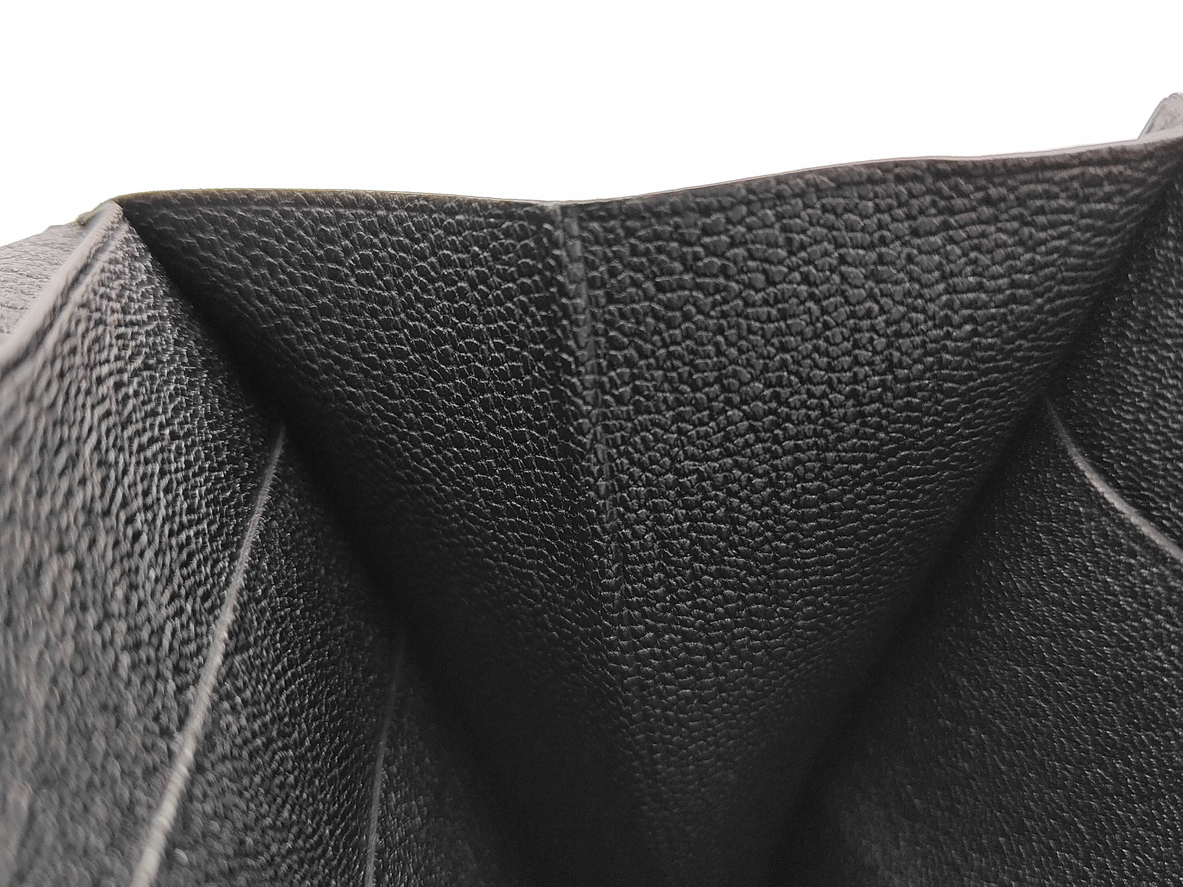 Clic 16 U stamp Chevre black shoulder bag — view 12