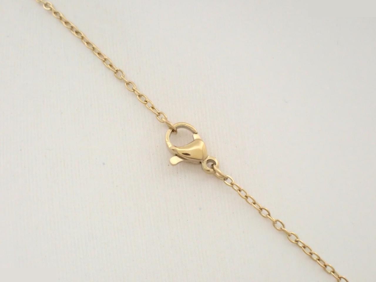 Necklace, Pop Ash, Gold, Aftermarket chain, approximately 40cm — view 2