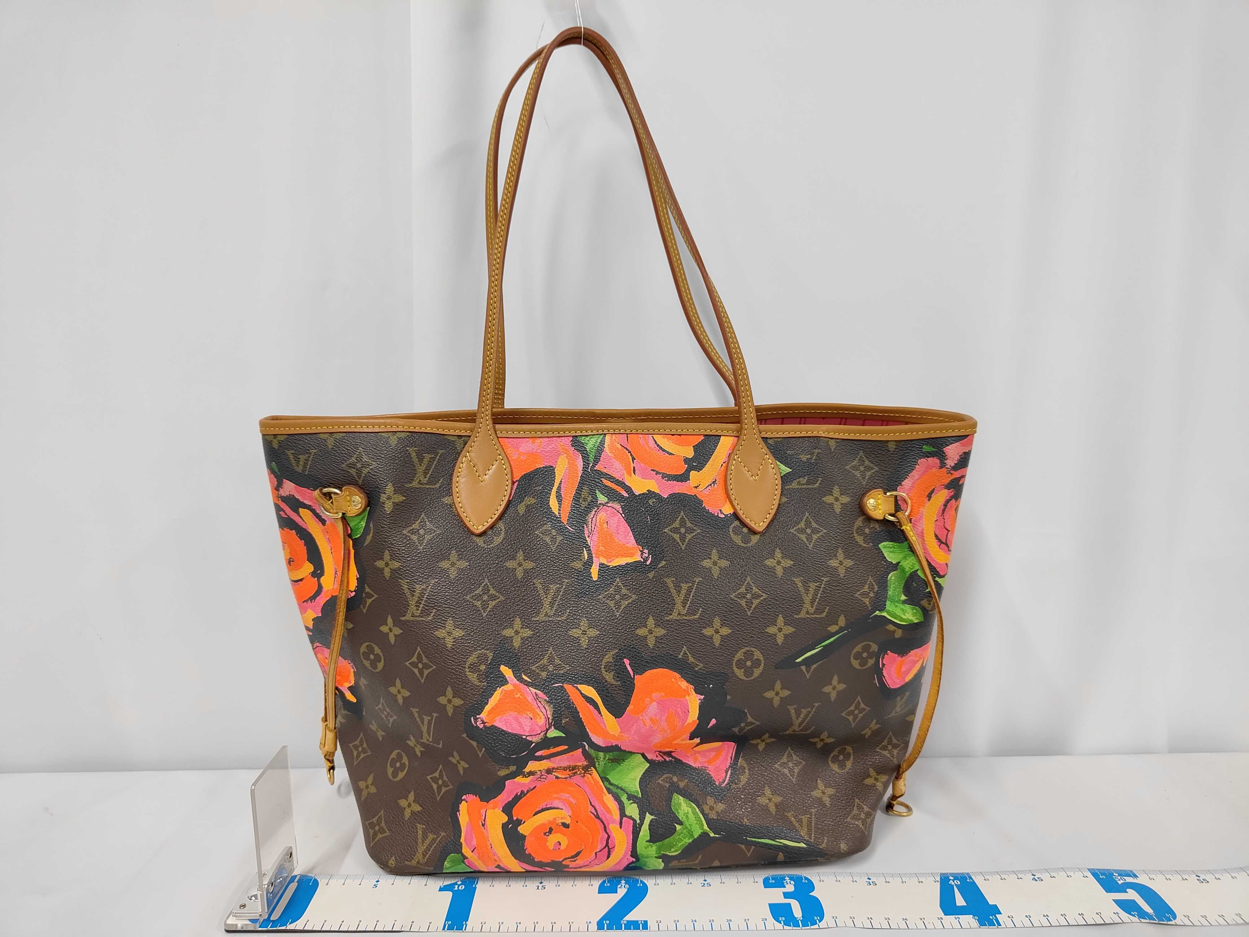 Monogram Rose Neverfull MM M48613 Tote Bag — view 2