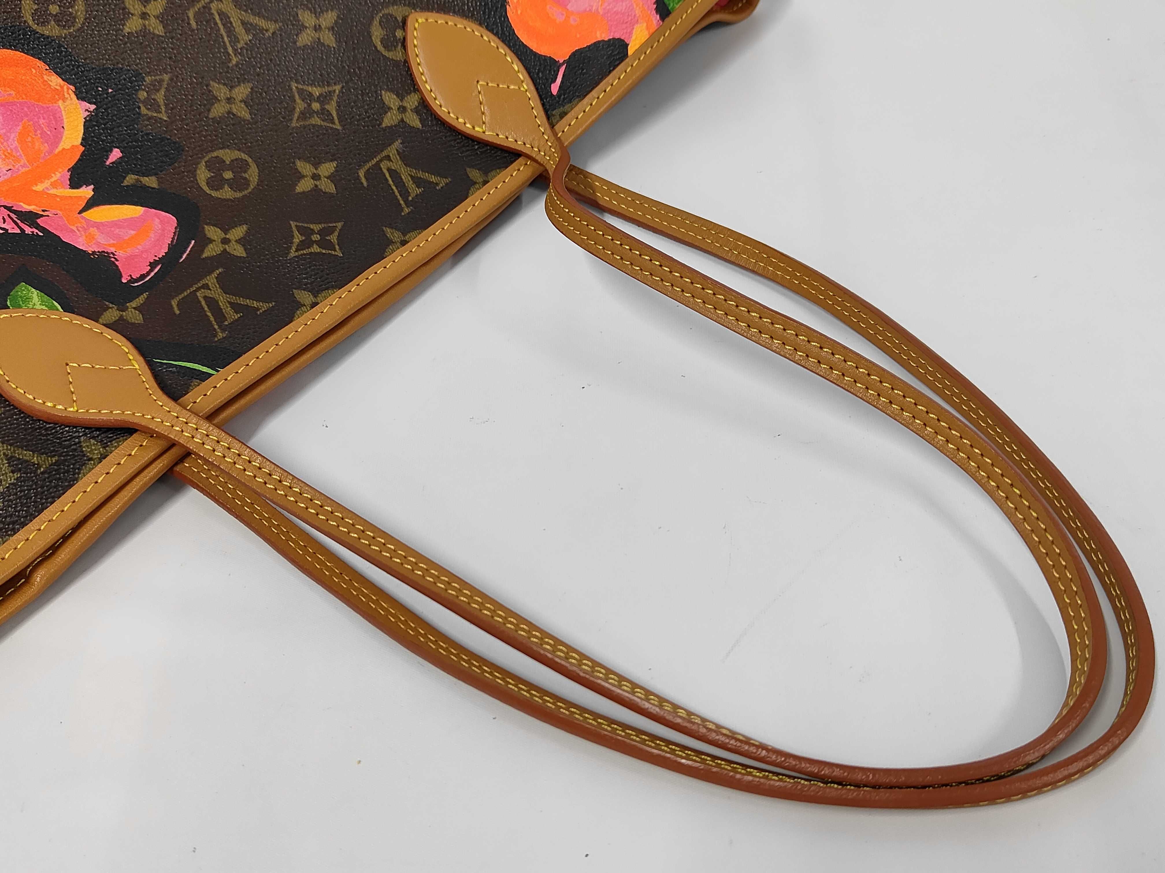 Monogram Rose Neverfull MM M48613 Tote Bag — view 3