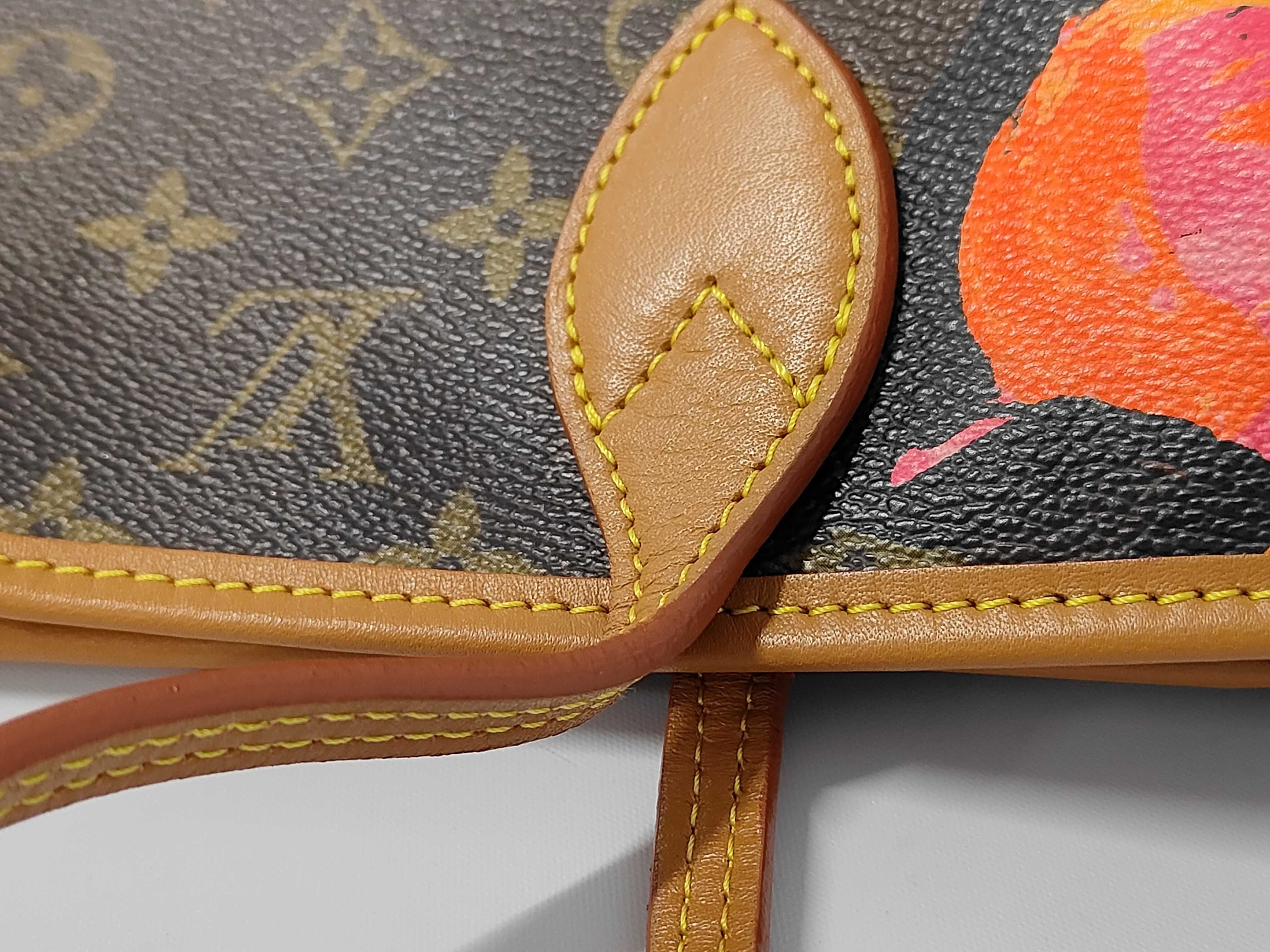 Monogram Rose Neverfull MM M48613 Tote Bag — view 5