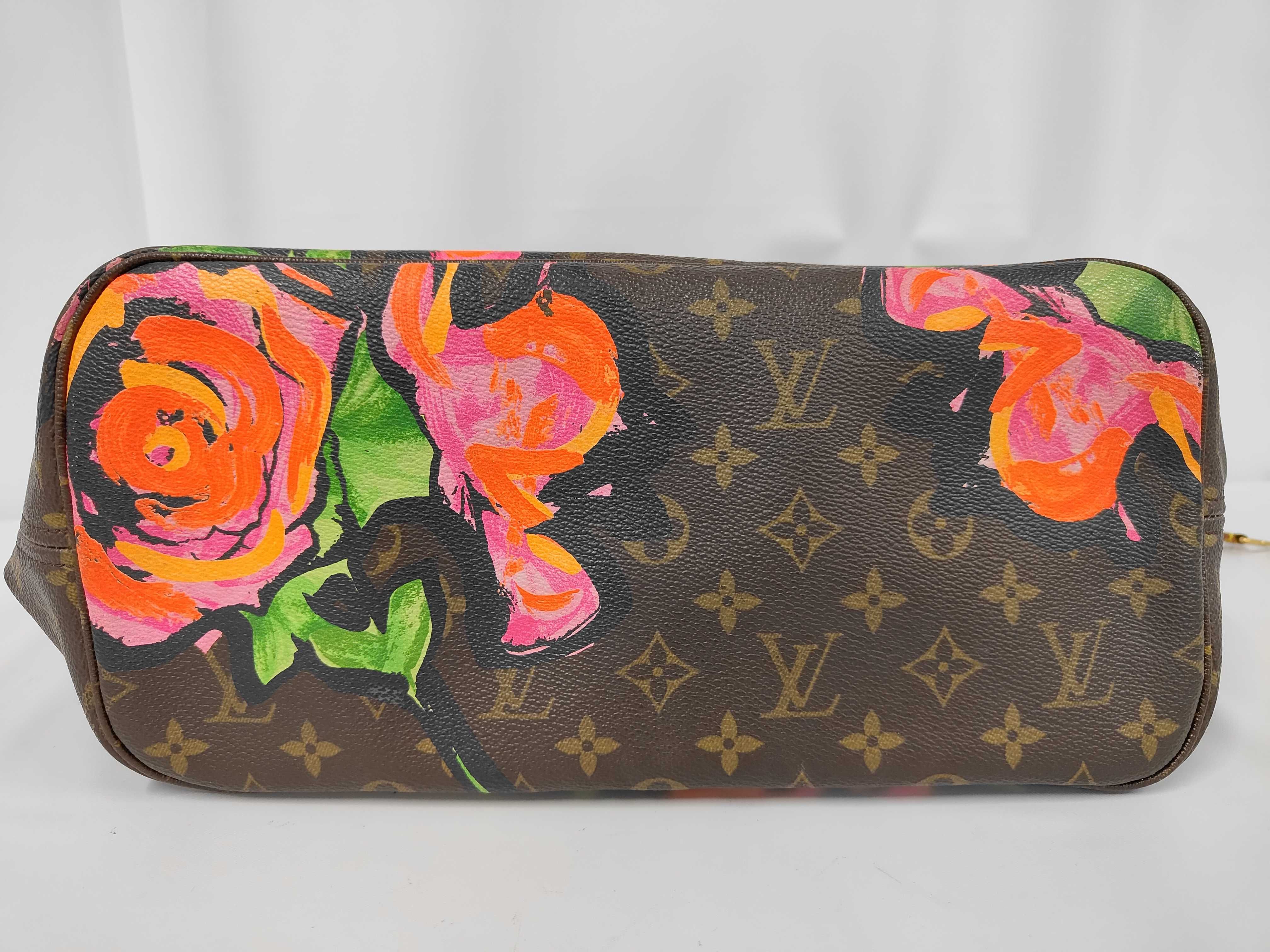 Monogram Rose Neverfull MM M48613 Tote Bag — view 7