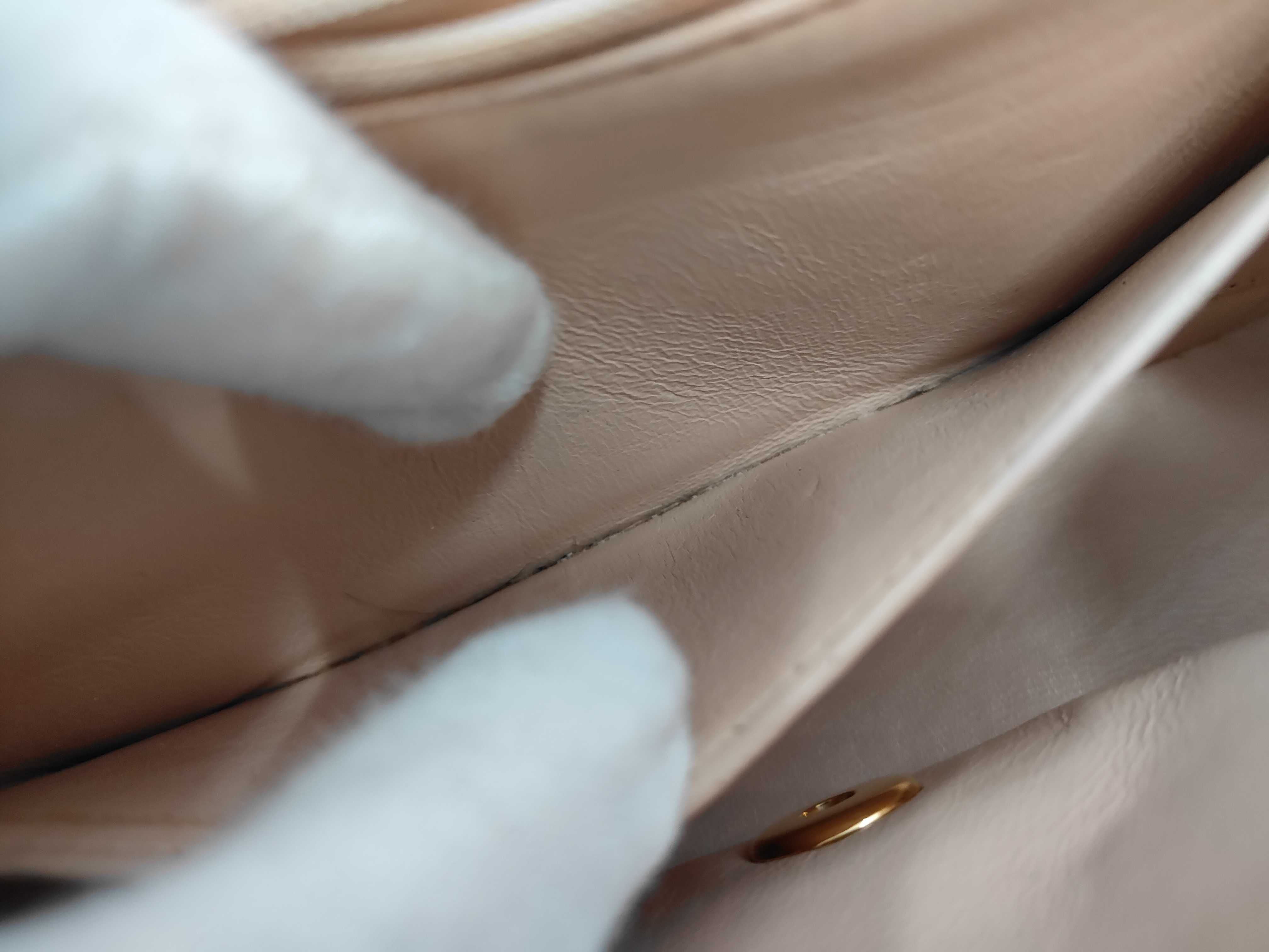 Lambskin Diana 20 Pink Shoulder Bag (with missing screw) — view 11