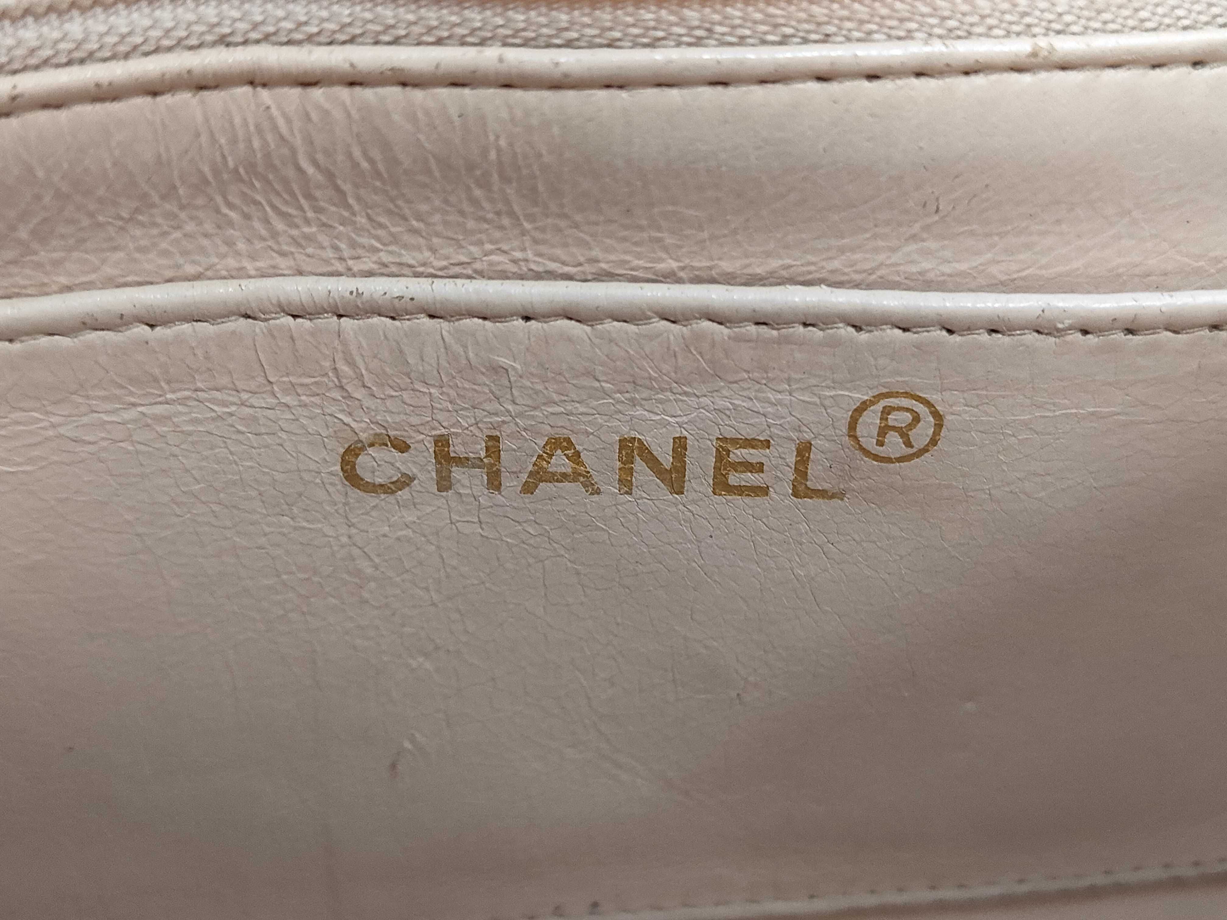 Lambskin Diana 20 Pink Shoulder Bag (with missing screw) — view 13