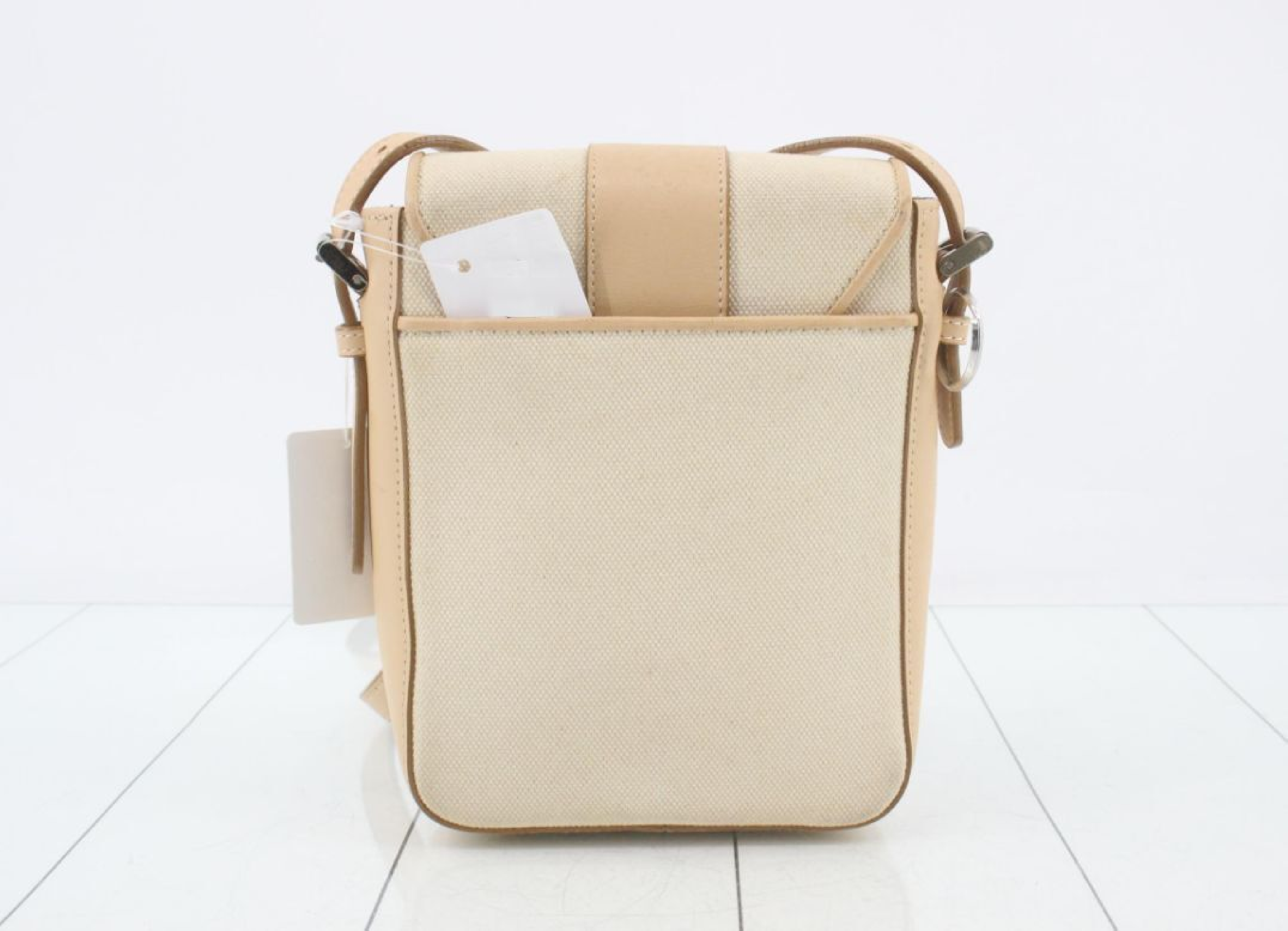 Shoulder Bag with Checkered Interior — view 2