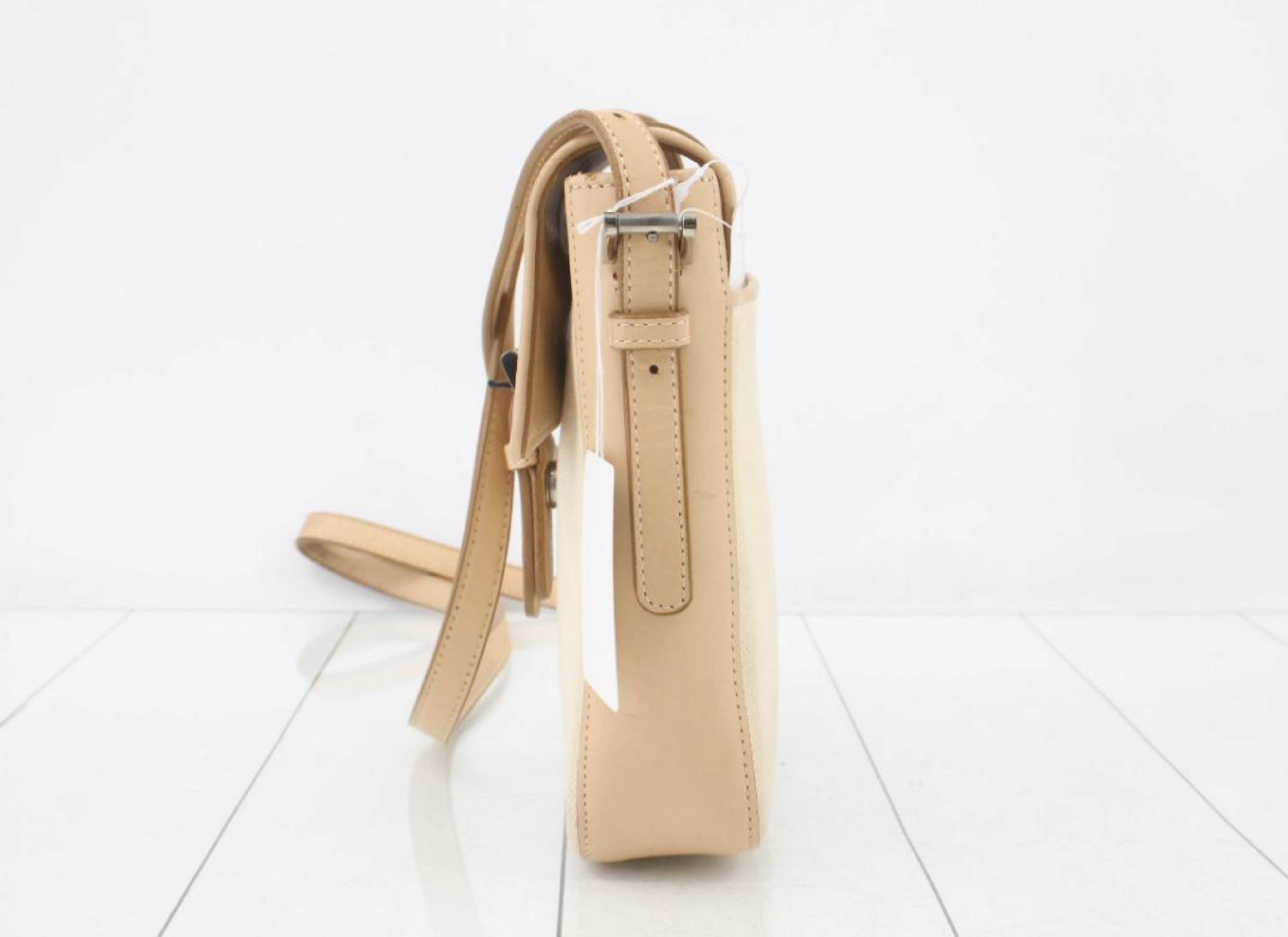 Shoulder Bag with Checkered Interior — view 3