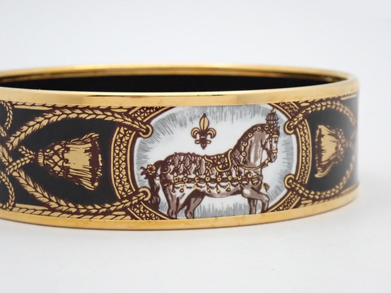 enamel bangle, cloisonné, with box, wrist circumference approximately 21cm. — view 3