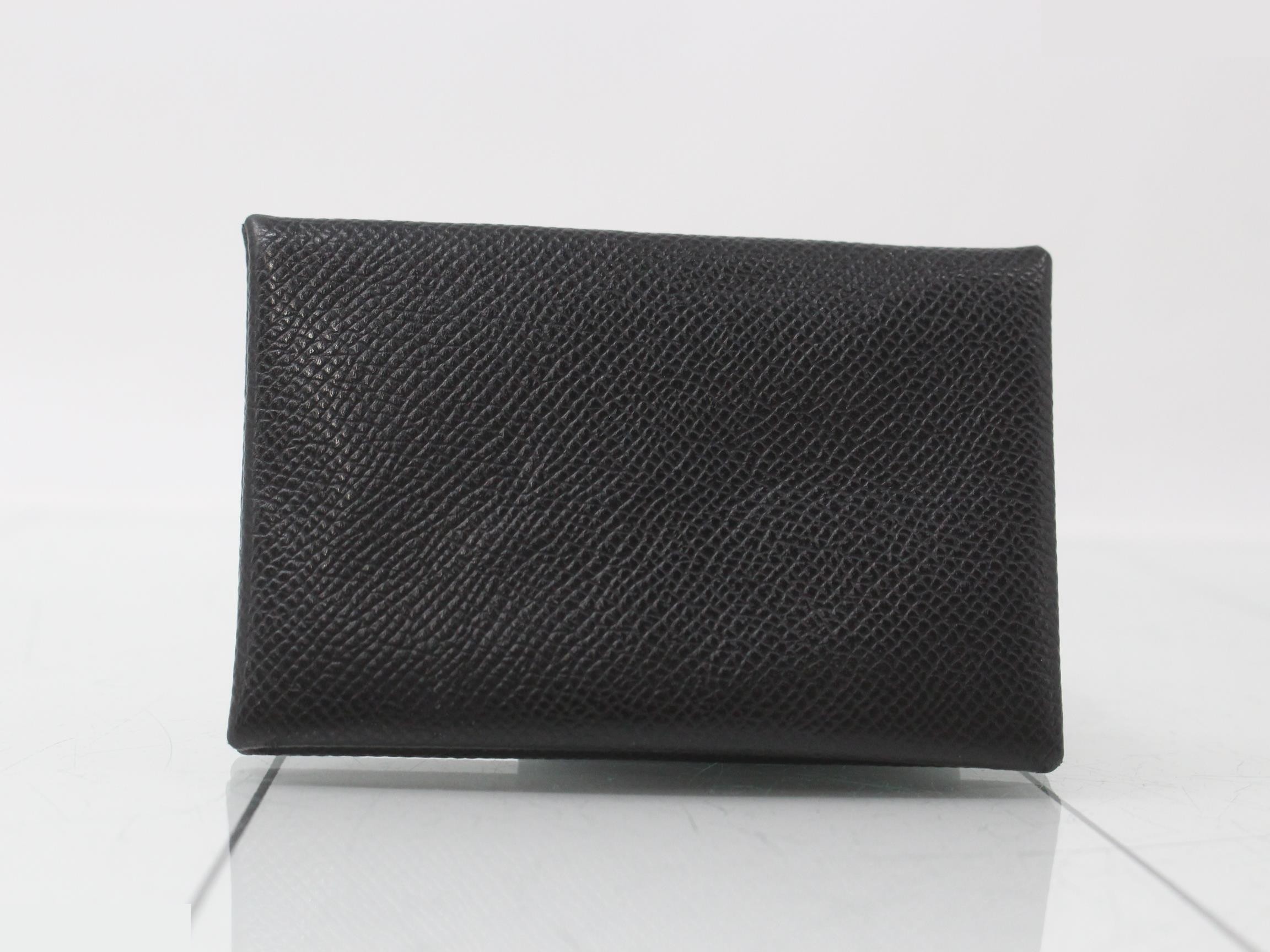 Calvi Epsom Card Case, U-stamp — view 2