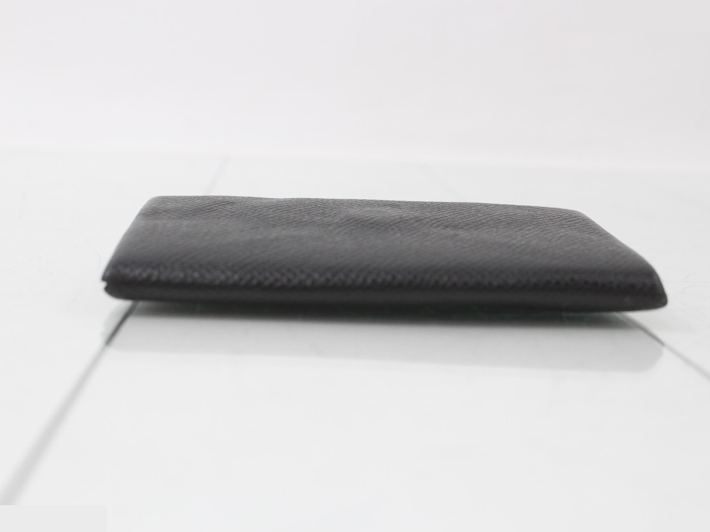 Calvi Epsom Card Case, U-stamp — view 3