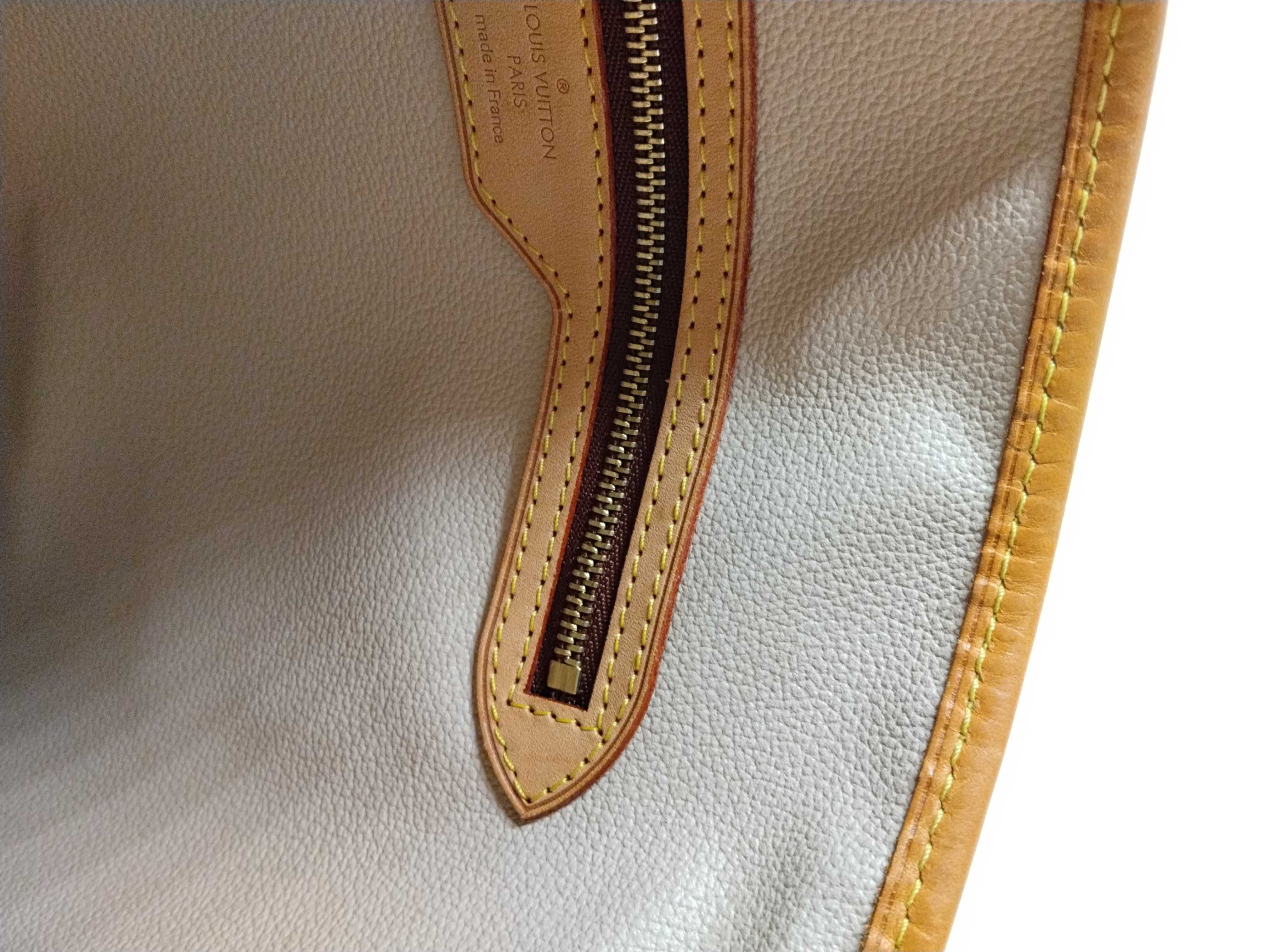 Monogram Bucket Tote Bag with Pouch — view 11
