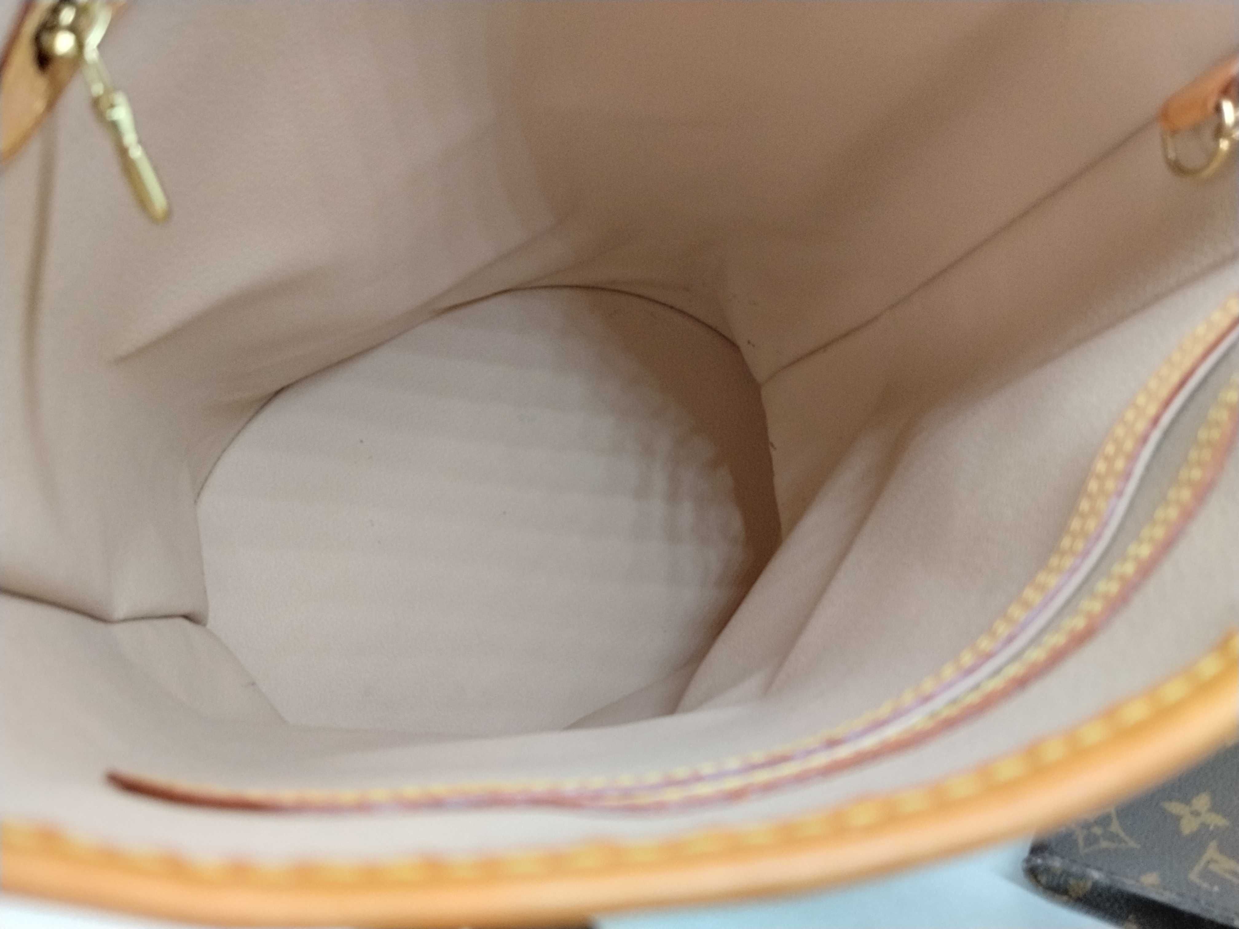 Monogram Bucket Tote Bag with Pouch — view 8