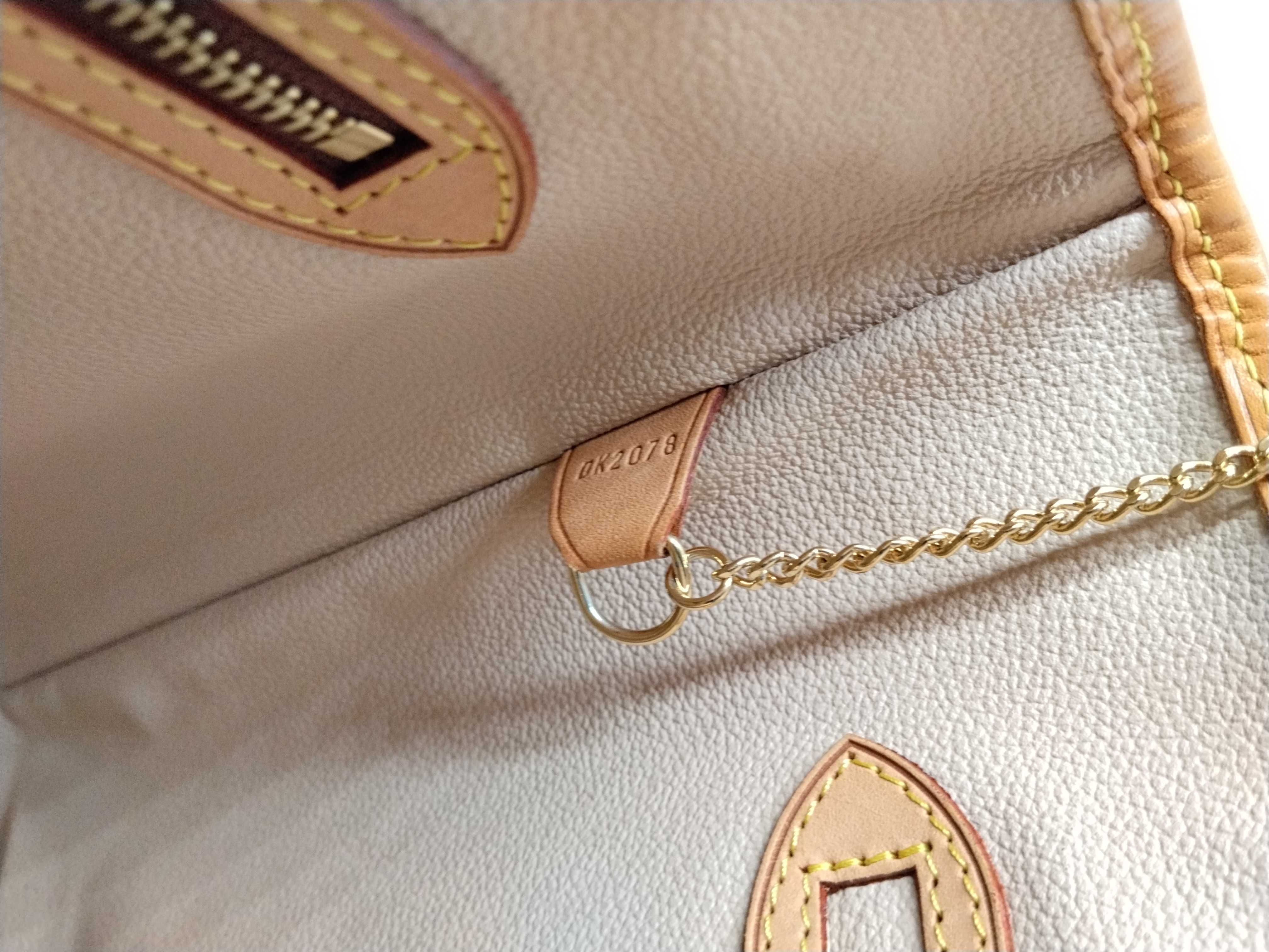 Monogram Bucket Tote Bag with Pouch — view 10