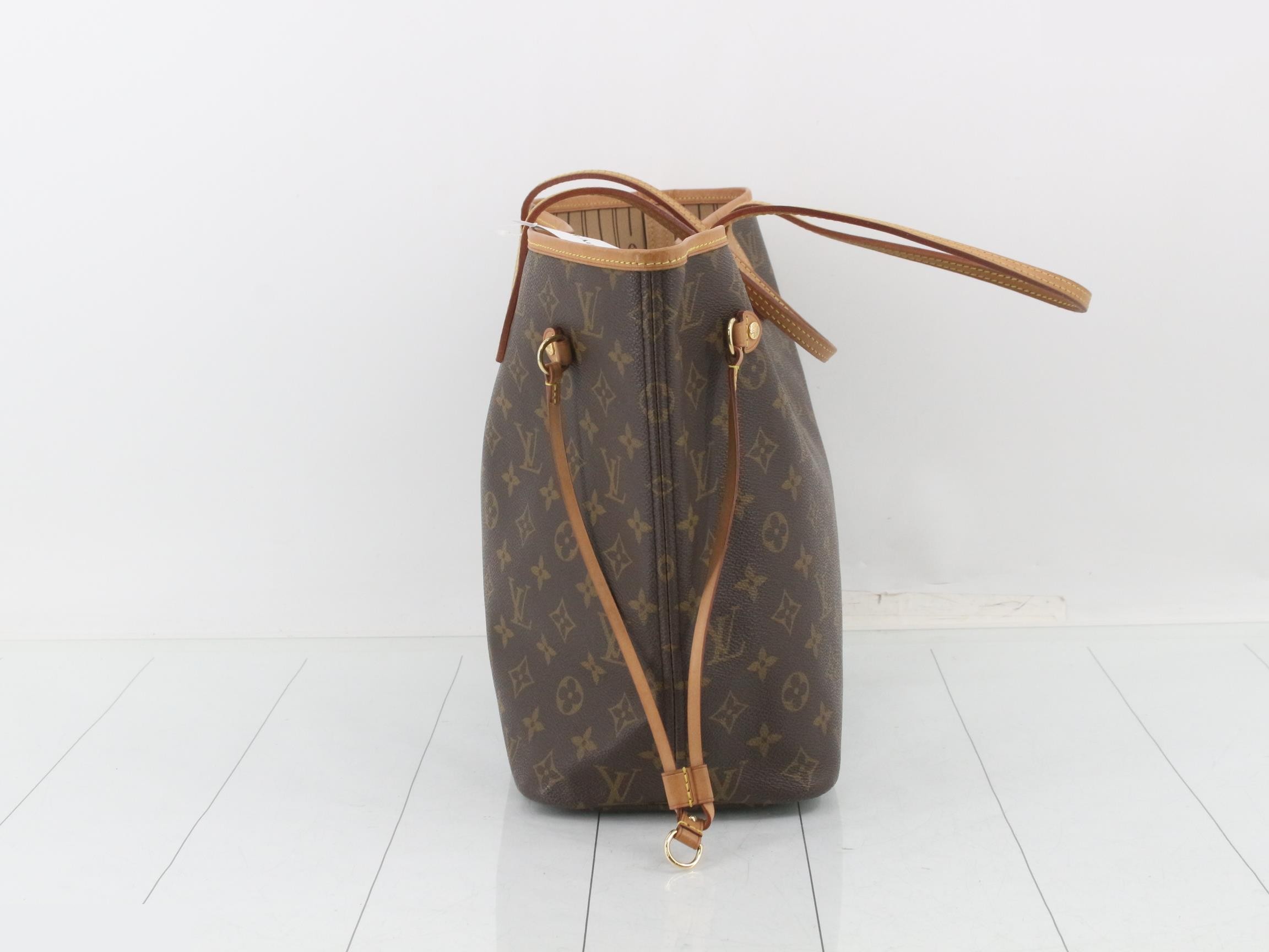 Monogram Neverfull MM Tote Bag — view 3