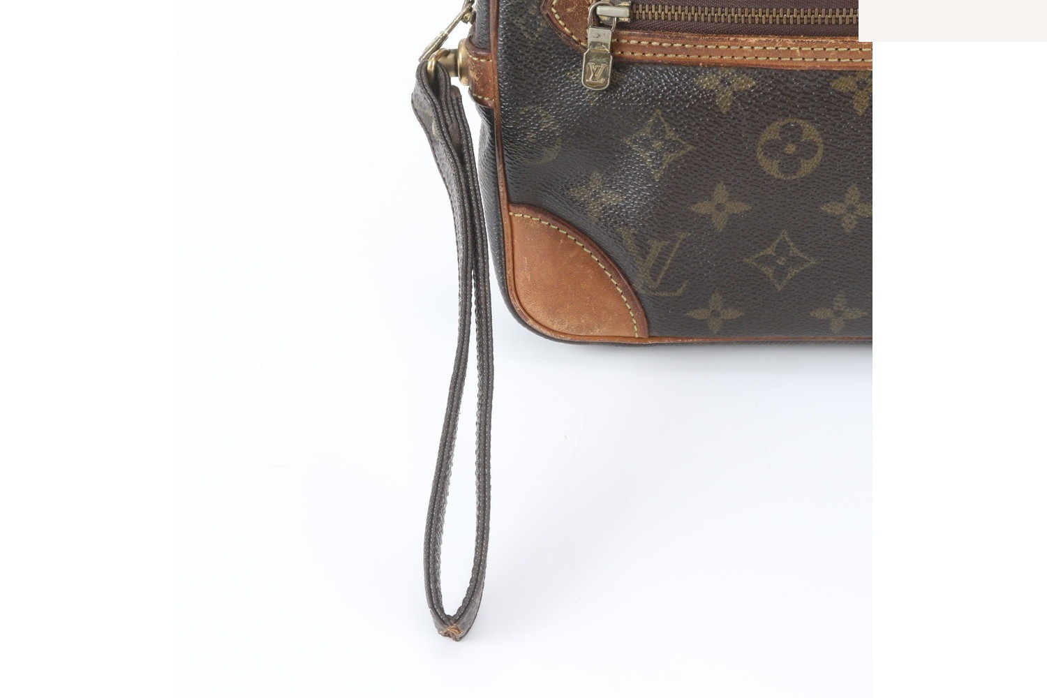 Monogram Marly Dragonne GM M51825 Leather Second Bag — view 2