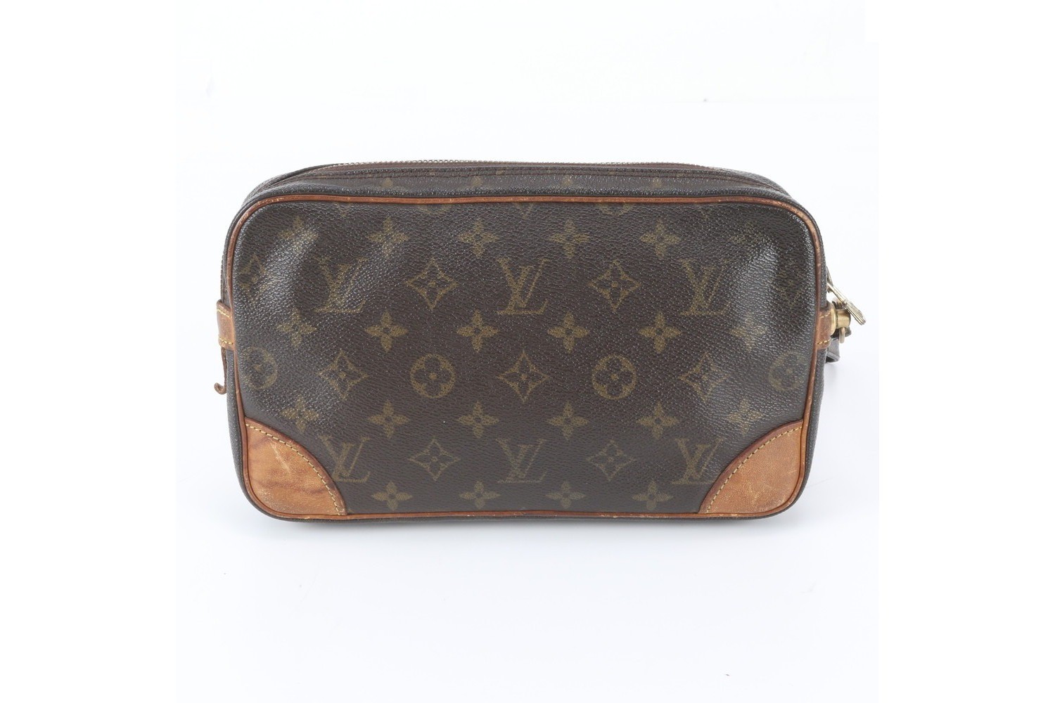 Monogram Marly Dragonne GM M51825 Leather Second Bag — view 3