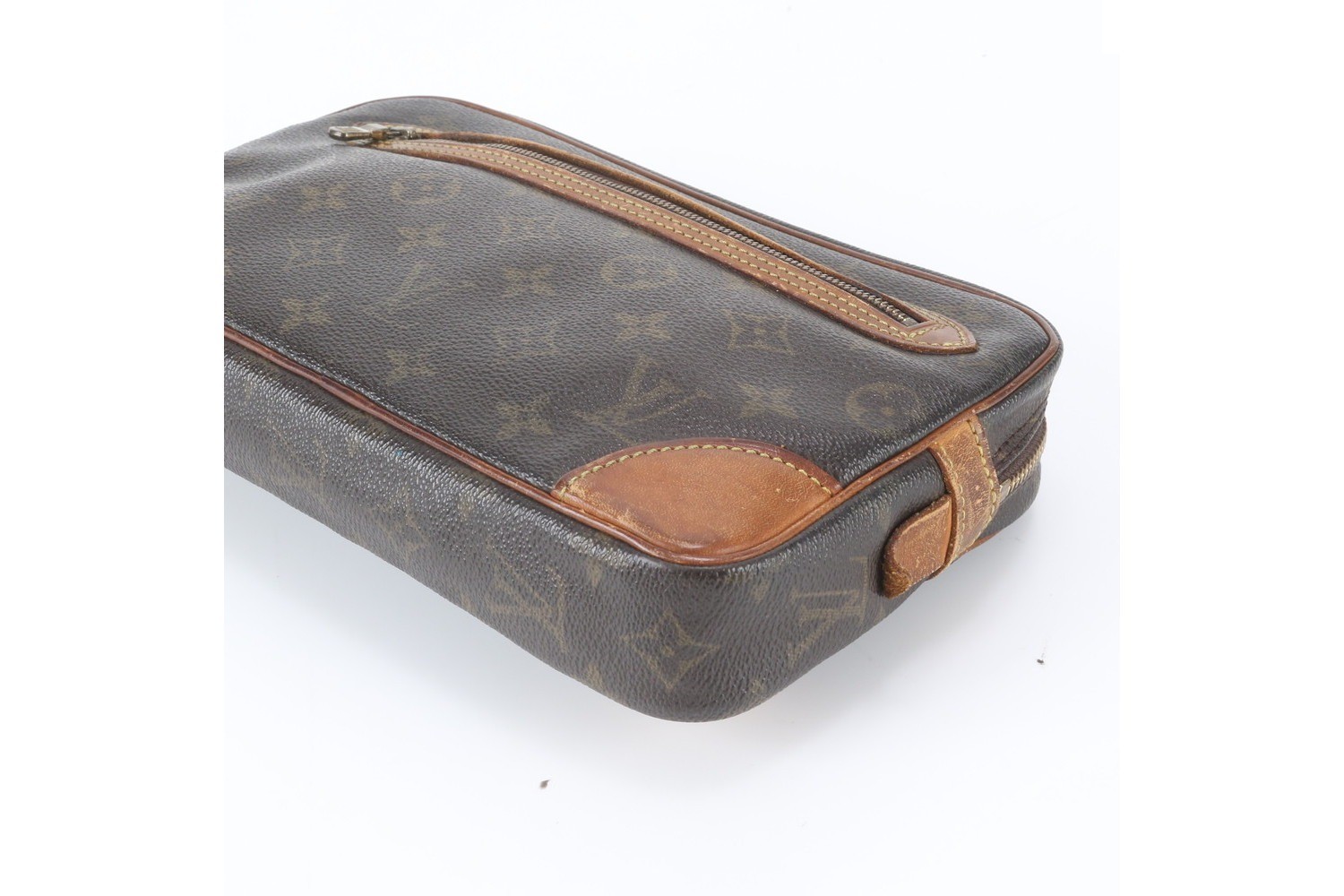 Monogram Marly Dragonne GM M51825 Leather Second Bag — view 4