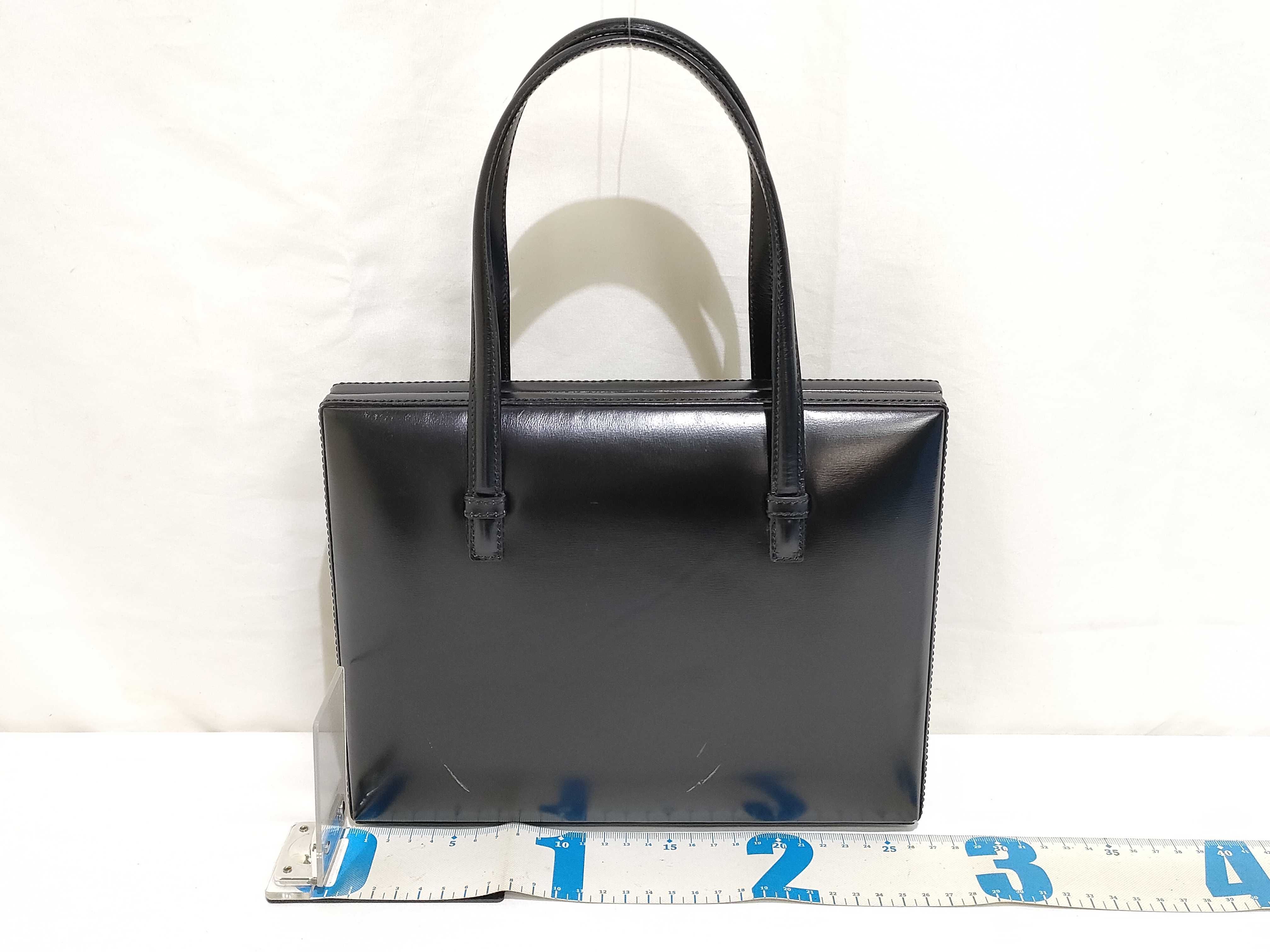 calf leather handbag — view 2