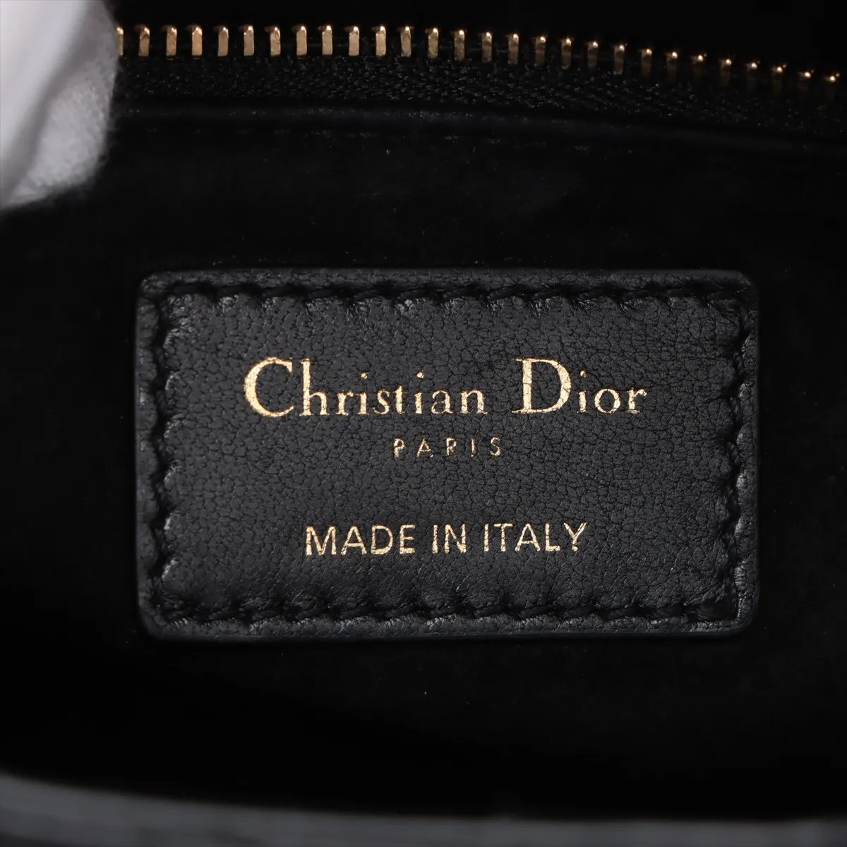 Cannage My Lady Dior Leather 2WAY Handbag Black — view 11