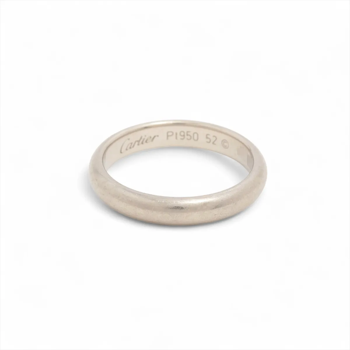 Wedding Ring Pt950 5.7g 52 VT6867