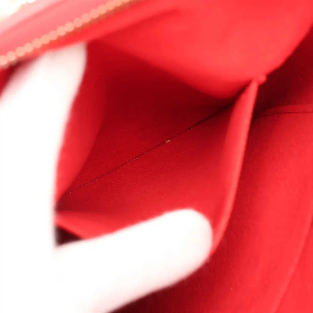 Monogram Pallas M41175 SP1195 Brown x Red — view 13
