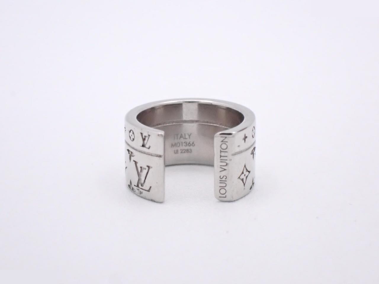 Monogram Logo Silver Ear Cuff - Louis Vuitton — view 2