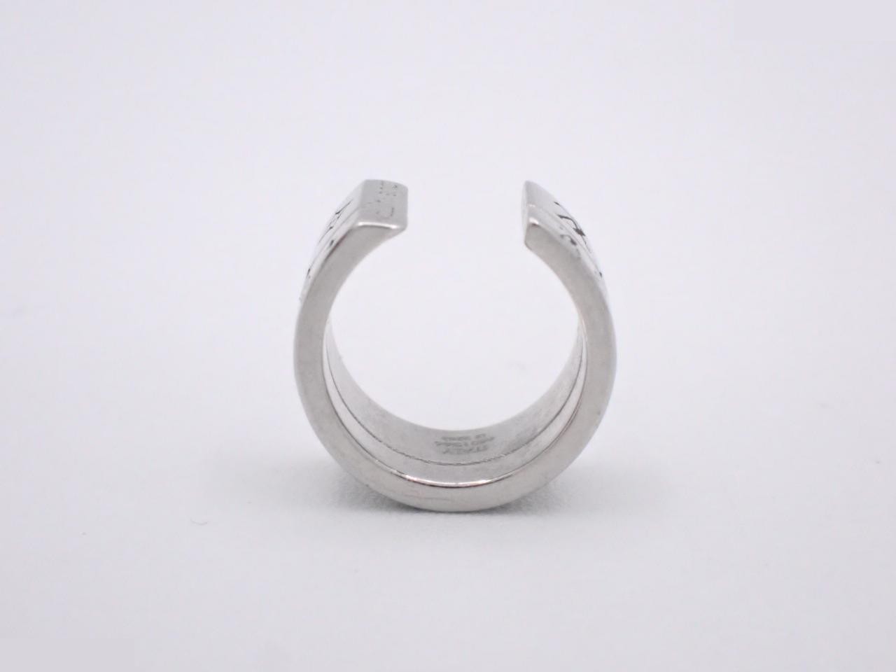 Monogram Logo Silver Ear Cuff - Louis Vuitton — view 3