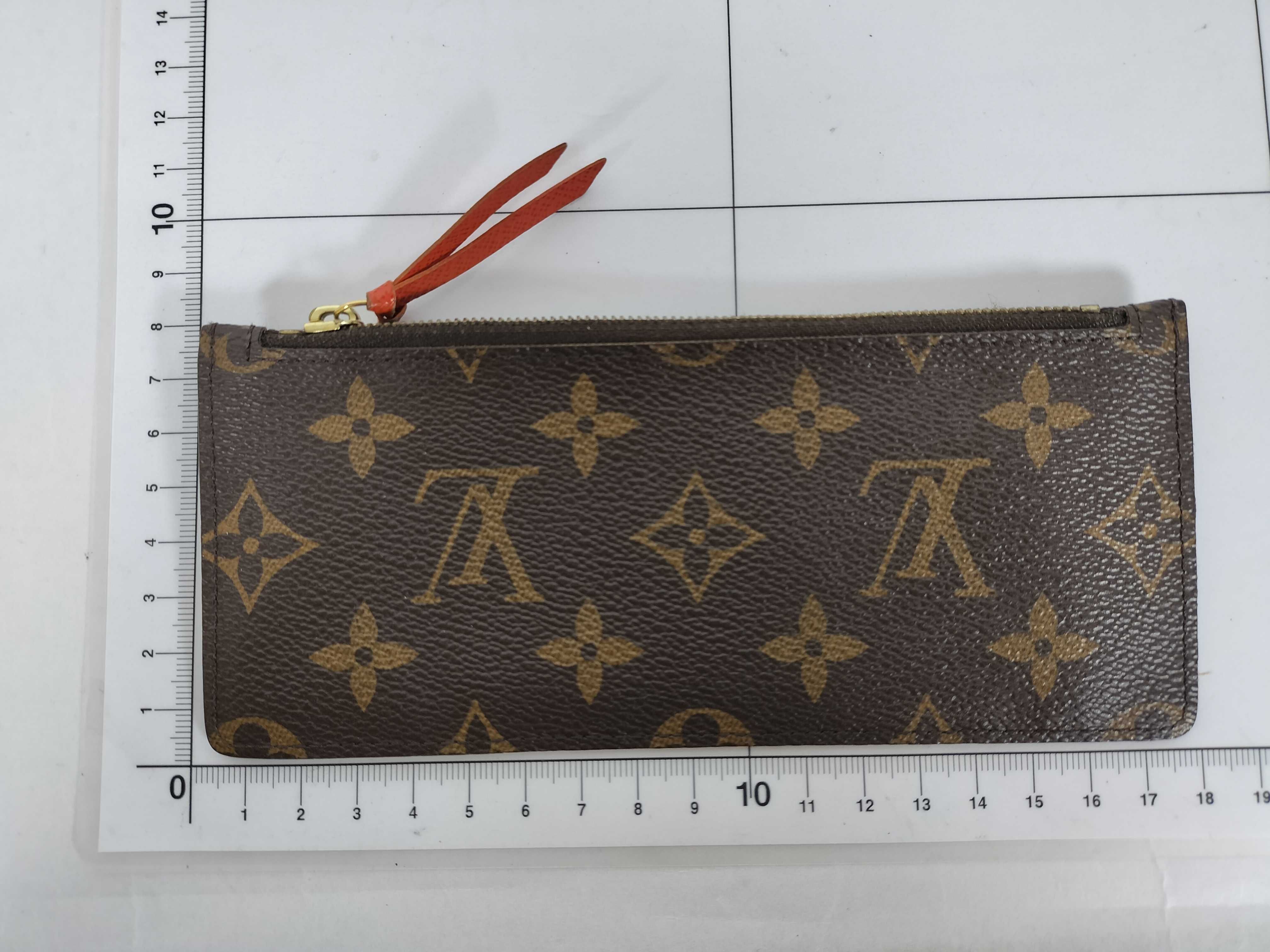 Monogram Louis Vuitton Monogram Fragment Case Coin Case — view 2