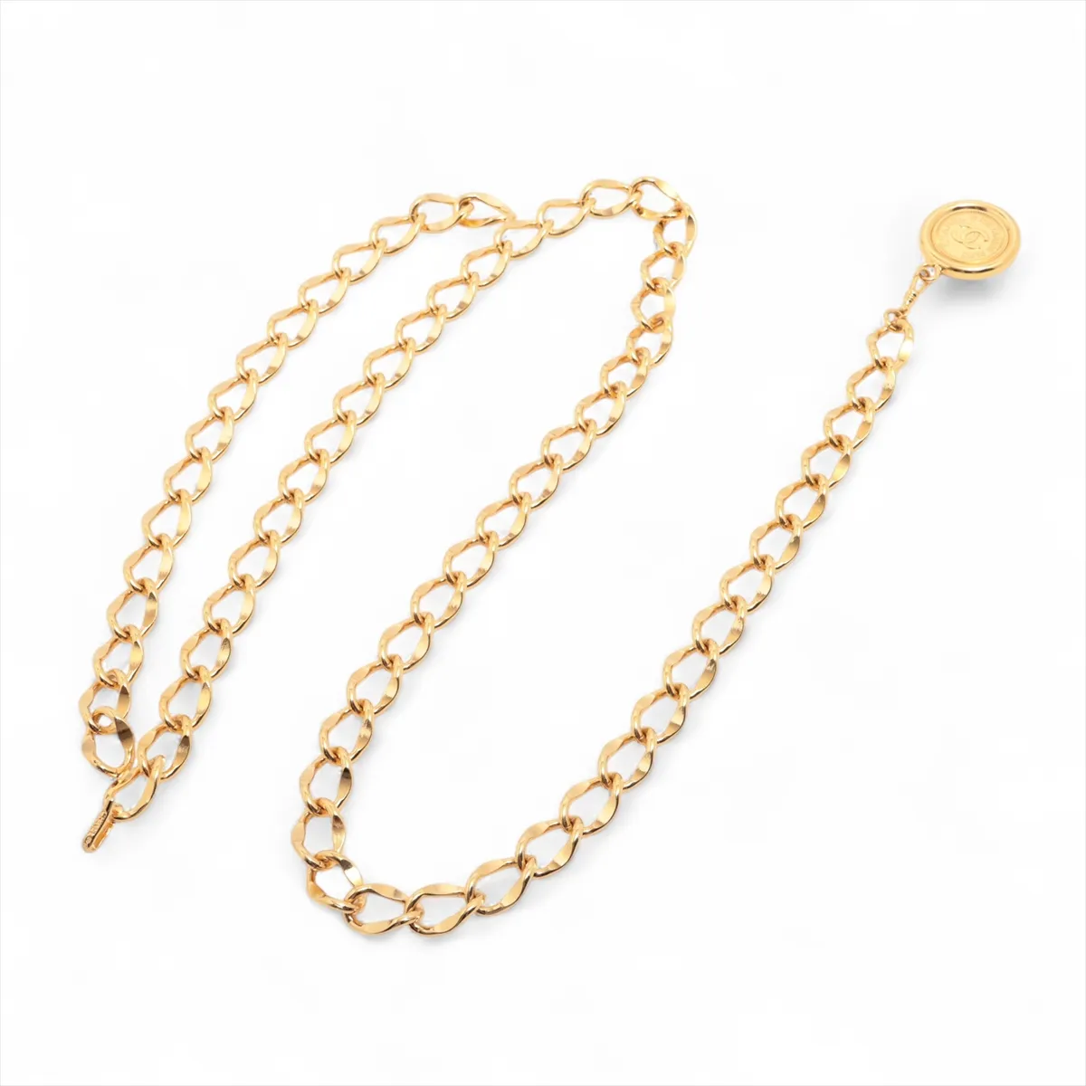 31 RUE CAMBON 94P Chain Belt GP Gold - Shows signs of wear,