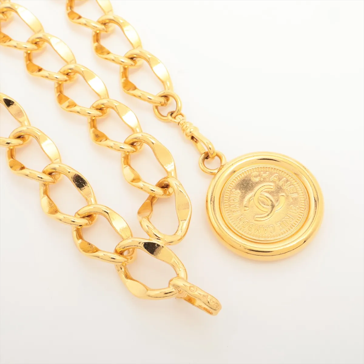 31 RUE CAMBON 94P Chain Belt GP Gold - Shows signs of wear, — view 3