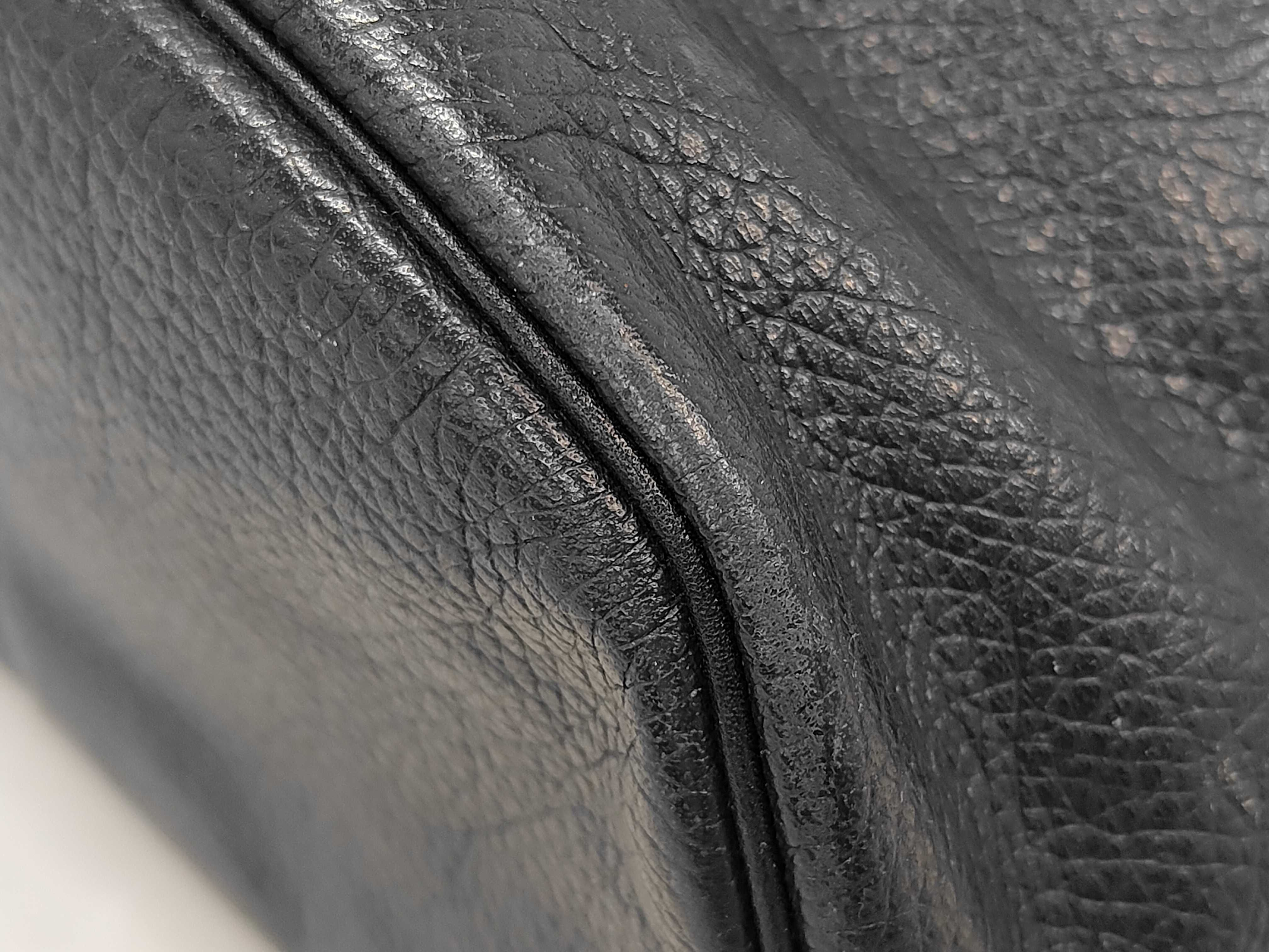 Leather Drawstring Shoulder Bag — view 9
