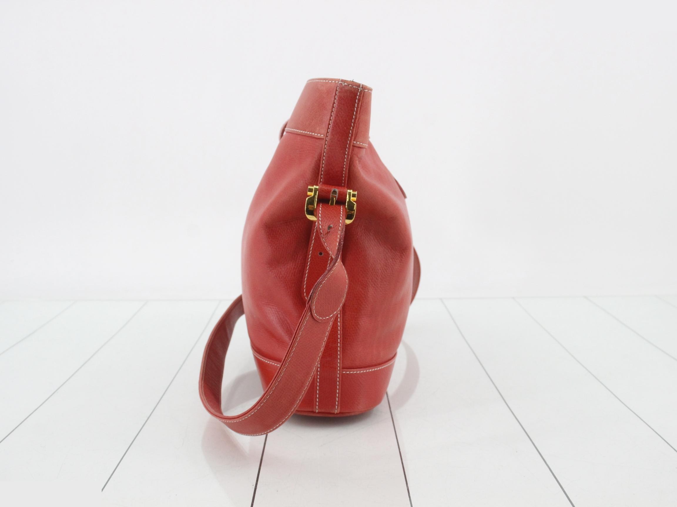 Leather Anagram Shoulder Bag — view 3
