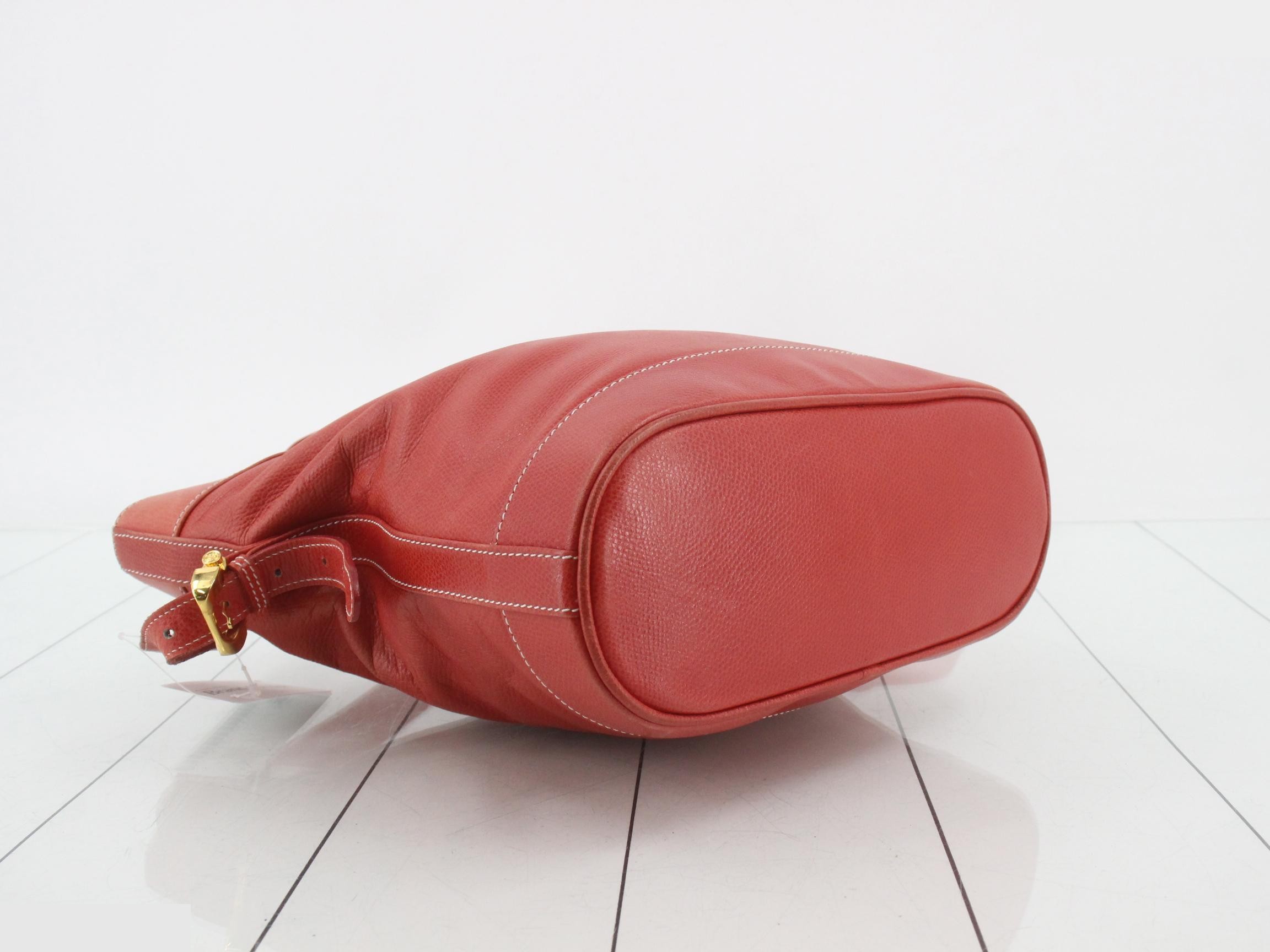 Leather Anagram Shoulder Bag — view 5