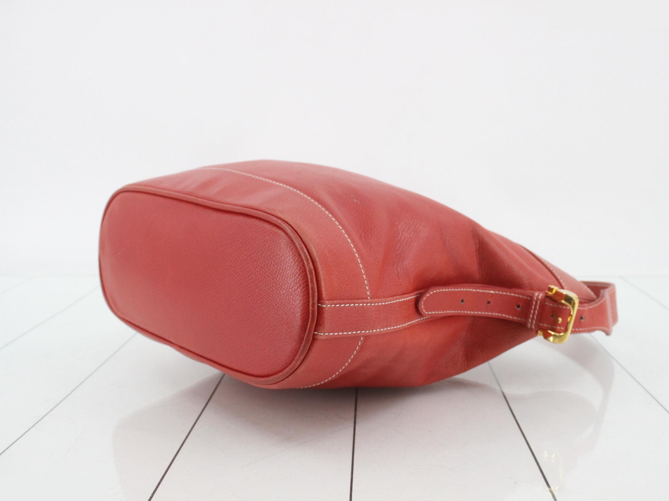 Leather Anagram Shoulder Bag — view 6
