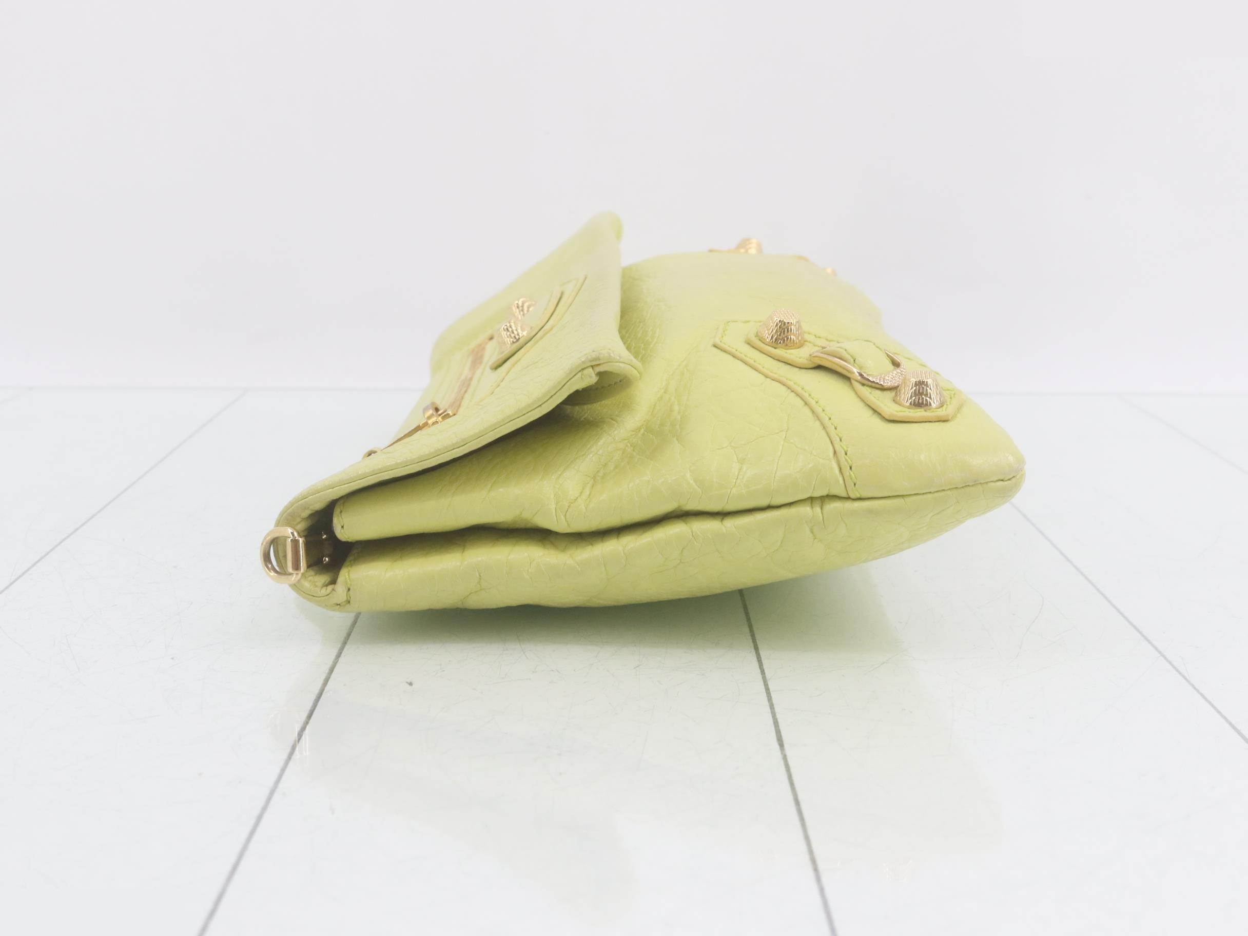 Other line: Bags/Clutch Pouches, Leather, Yellow, 2-way — view 4