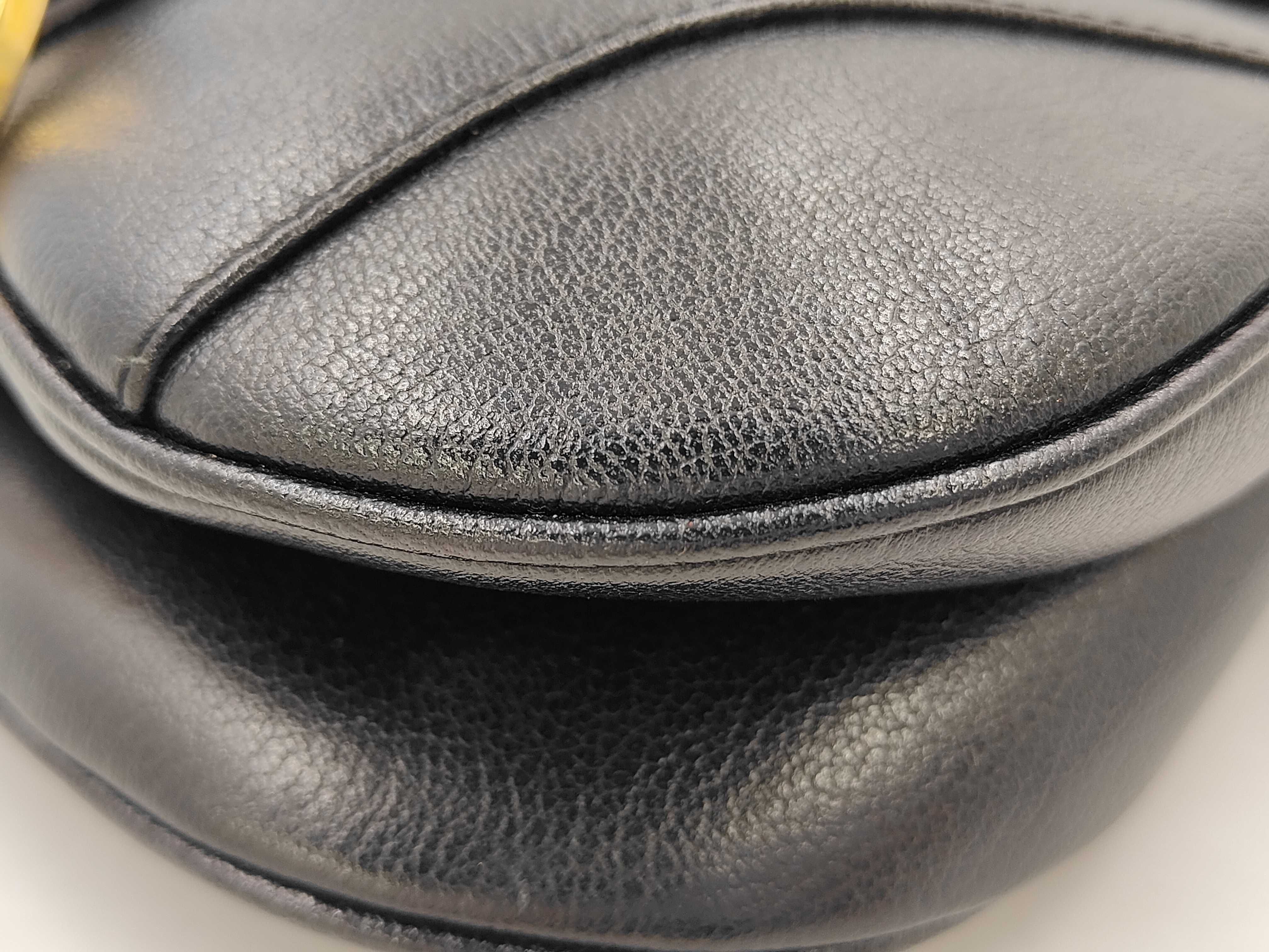 Double Saddle Shoulder Bag Leather Handbag — view 7
