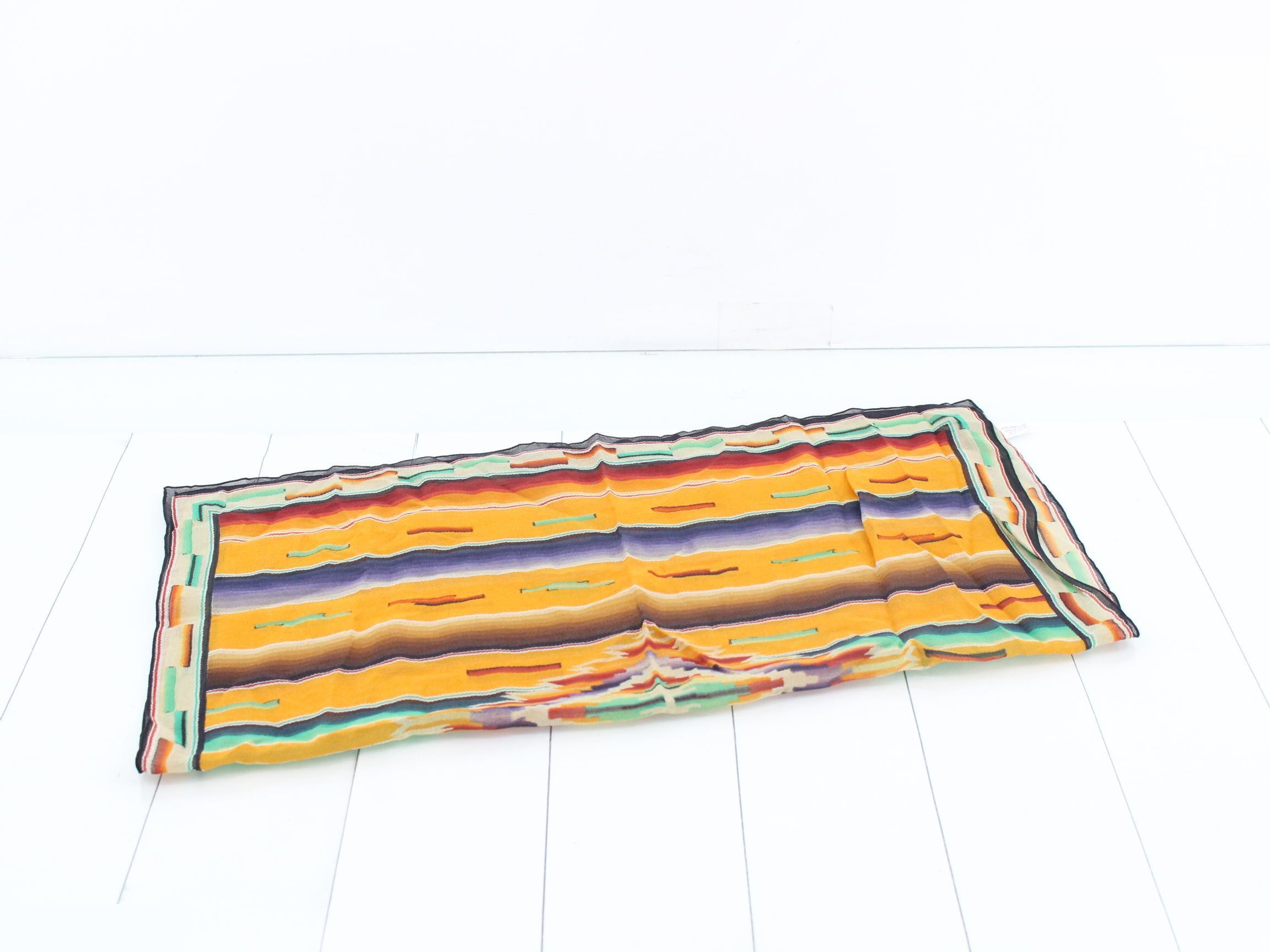 Native Scarf, Orange — view 3