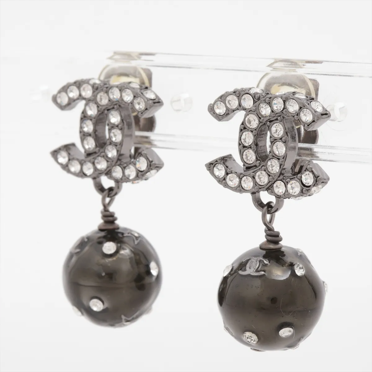 Coco Mark 03A Earrings (Pair) Metal Silver — view 3