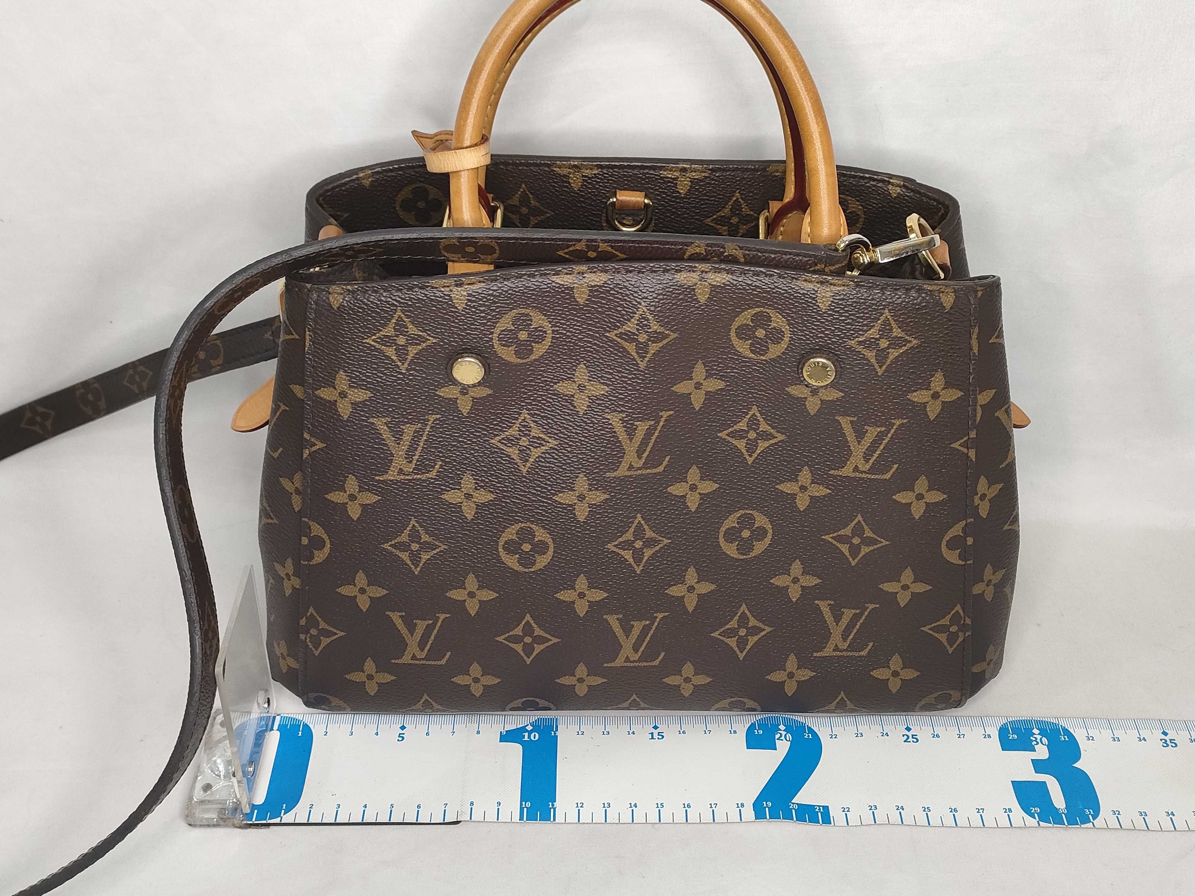 Monogram Louis Vuitton Montaigne Shoulder Bag Handbag — view 2