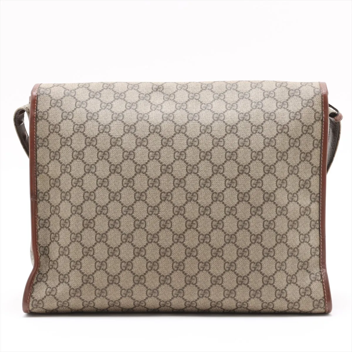 GG Supreme PVC x Leather Shoulder Bag Beige 246411 — view 2