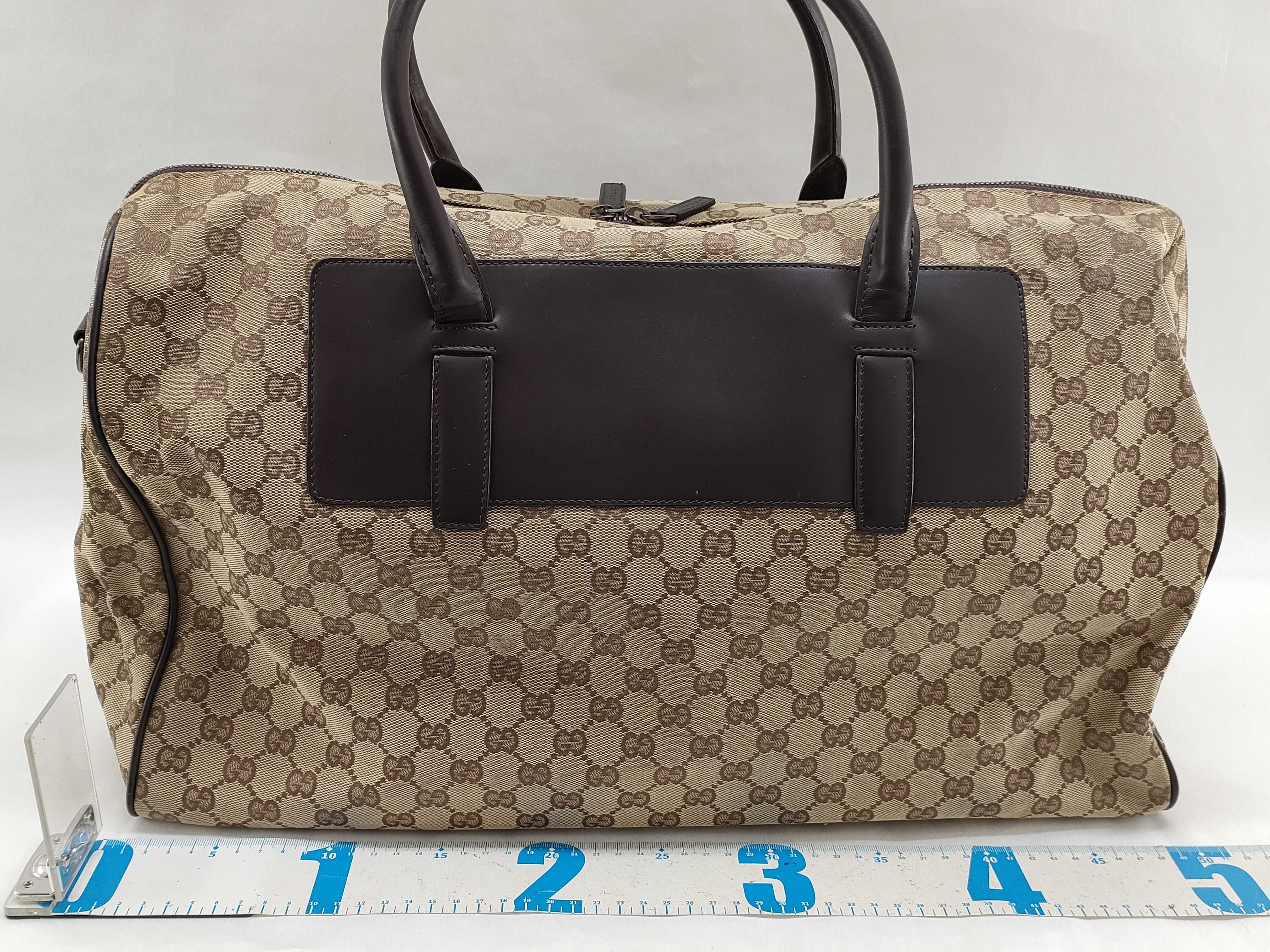 GG Canvas Gucci Handbag Boston Bag — view 2
