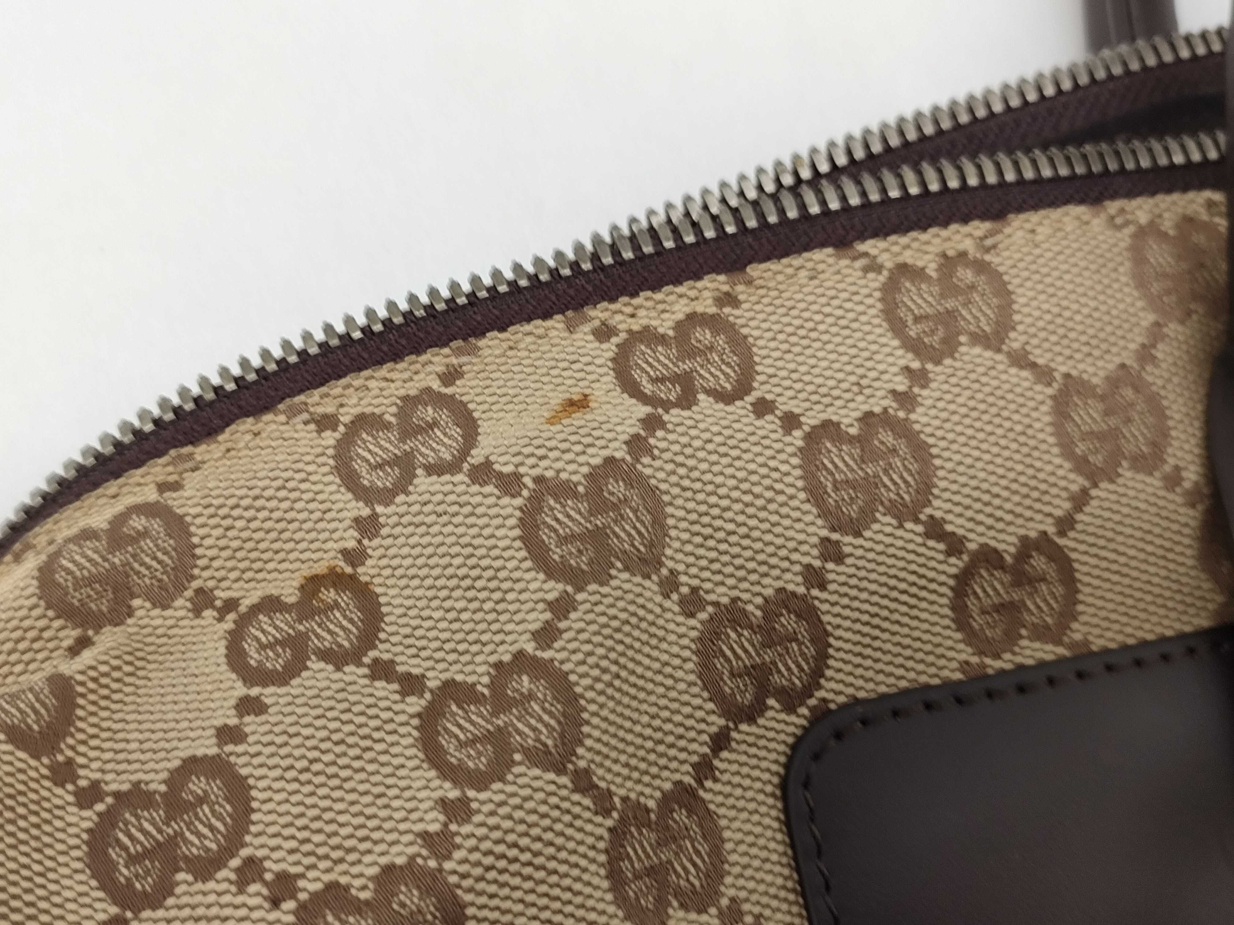 GG Canvas Gucci Handbag Boston Bag — view 15